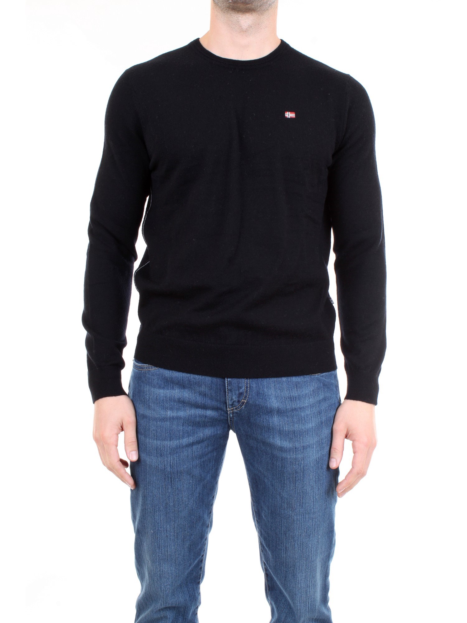 NAPAPIJRI NOYGPB Black Clothing Man Pullover NAPAPIJRI NOYGPB Black Clothing Man Pullover