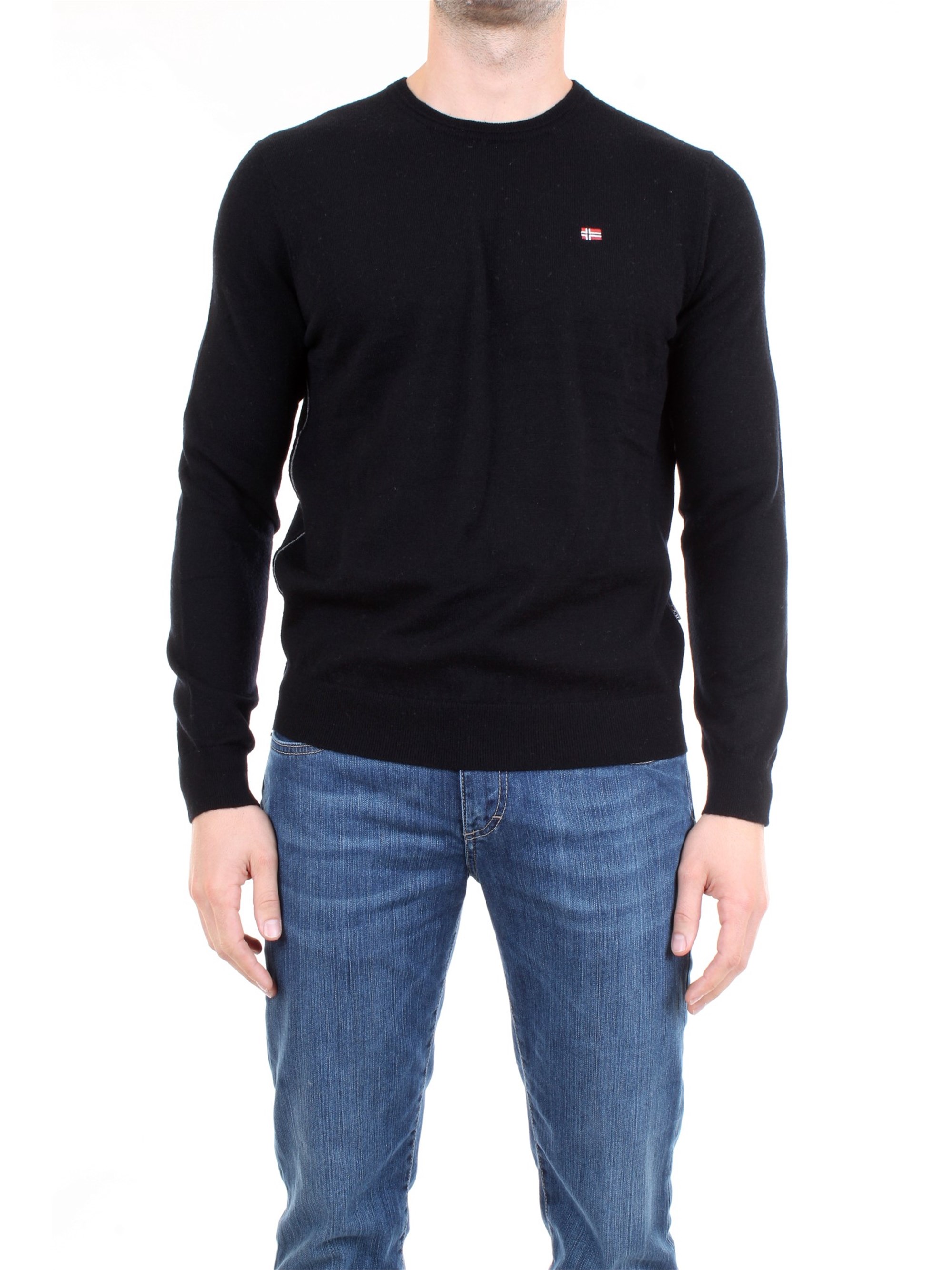 NAPAPIJRI NOYGPB Black Clothing Man Pullover NAPAPIJRI NOYGPB Black Clothing Man Pullover