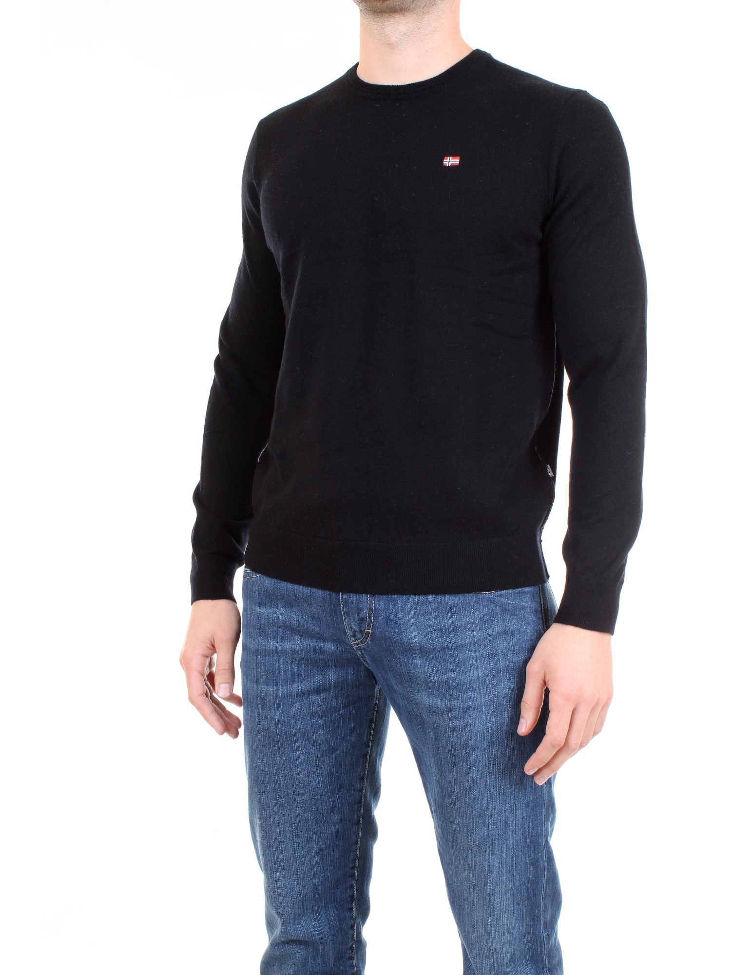 NAPAPIJRI NOYGPB Black Clothing Man Pullover NAPAPIJRI NOYGPB Black Clothing Man Pullover