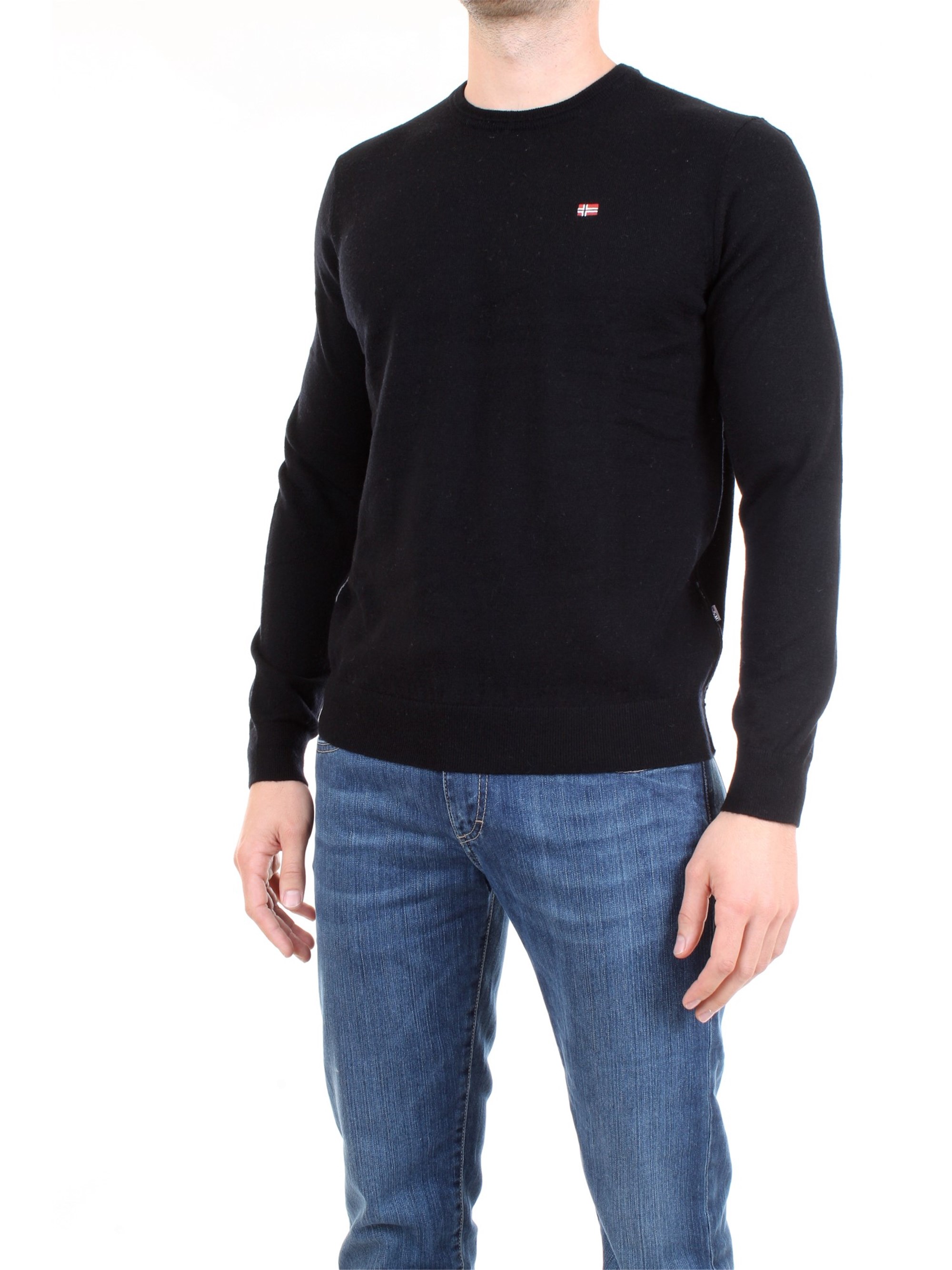 NAPAPIJRI NOYGPB Black Clothing Man Pullover NAPAPIJRI NOYGPB Black Clothing Man Pullover