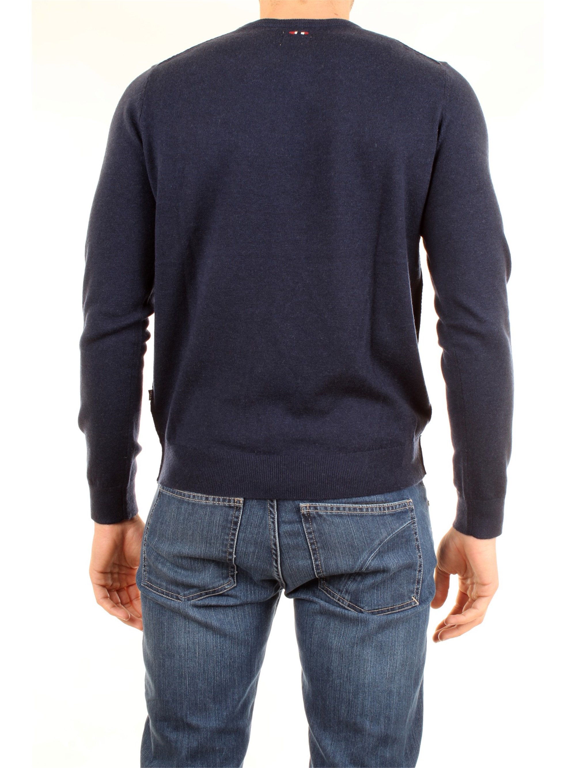 NAPAPIJRI NOYGPB Blue Clothing Man Pullover NAPAPIJRI NOYGPB Blue Clothing Man Pullover