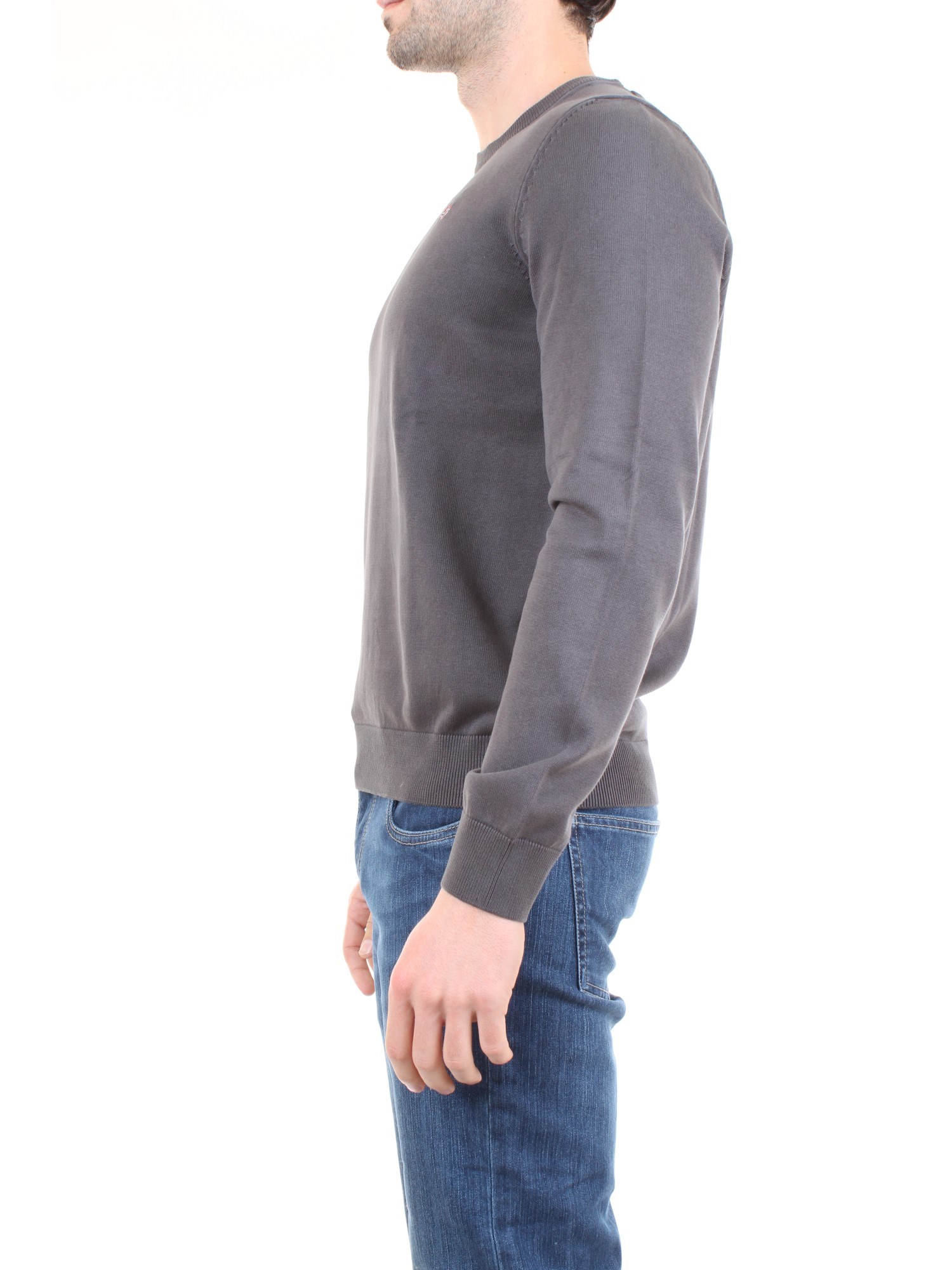 NAPAPIJRI NOYH2T Grey Clothing Man Pullover NAPAPIJRI NOYH2T Grey Clothing Man Pullover