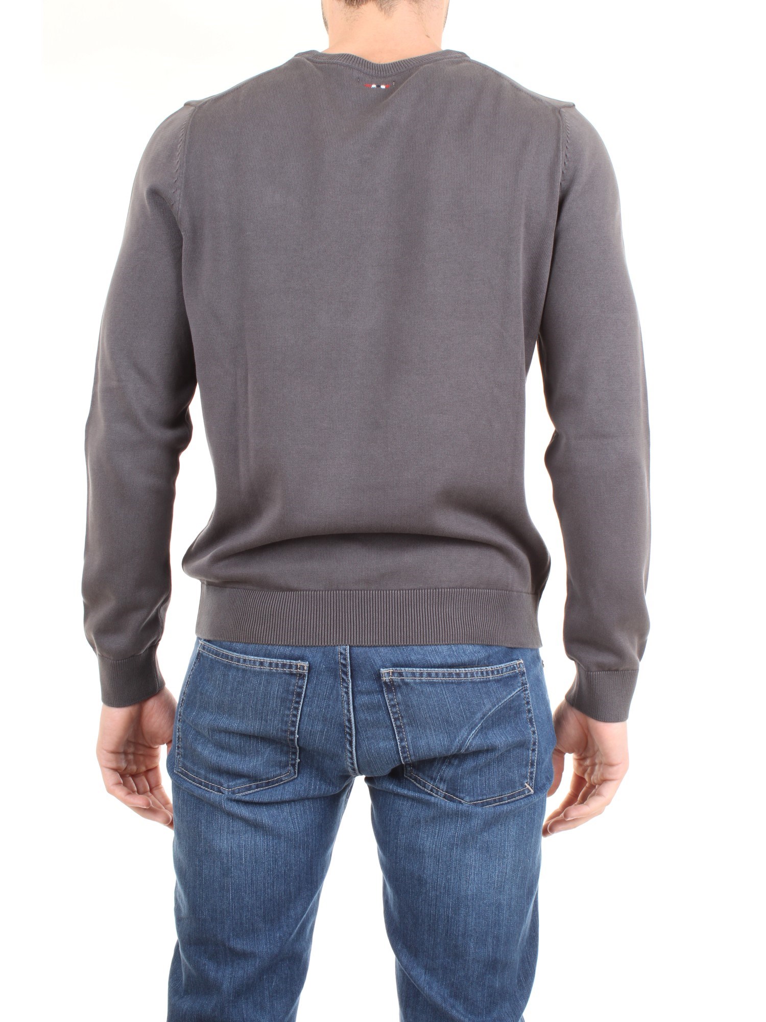 NAPAPIJRI NOYH2T Grey Clothing Man Pullover NAPAPIJRI NOYH2T Grey Clothing Man Pullover