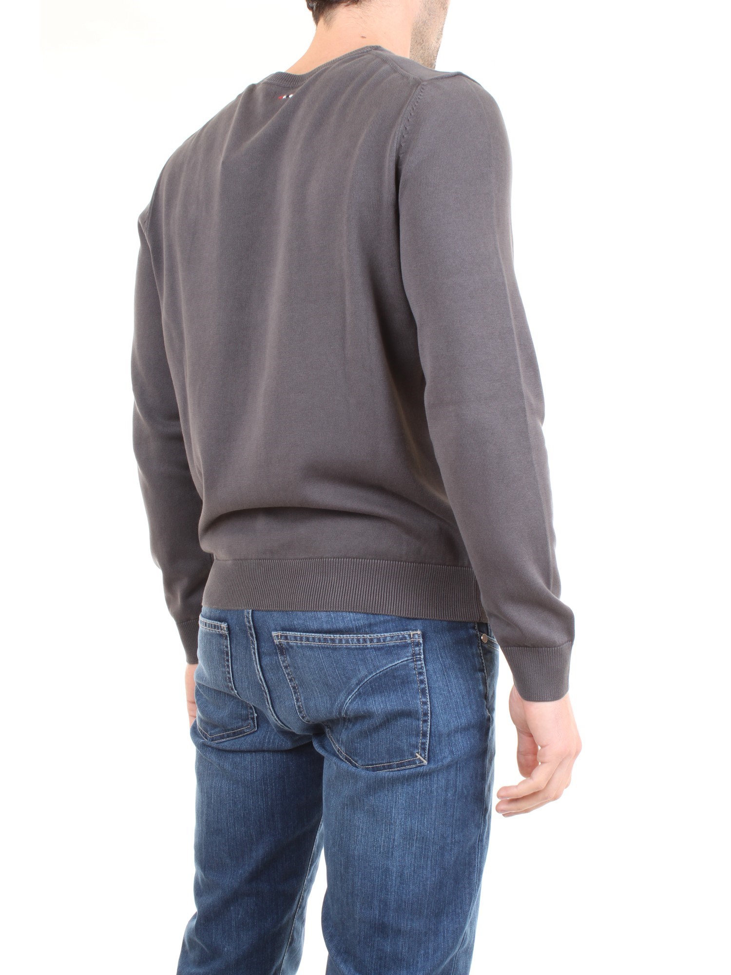 NAPAPIJRI NOYH2T Grey Clothing Man Pullover NAPAPIJRI NOYH2T Grey Clothing Man Pullover