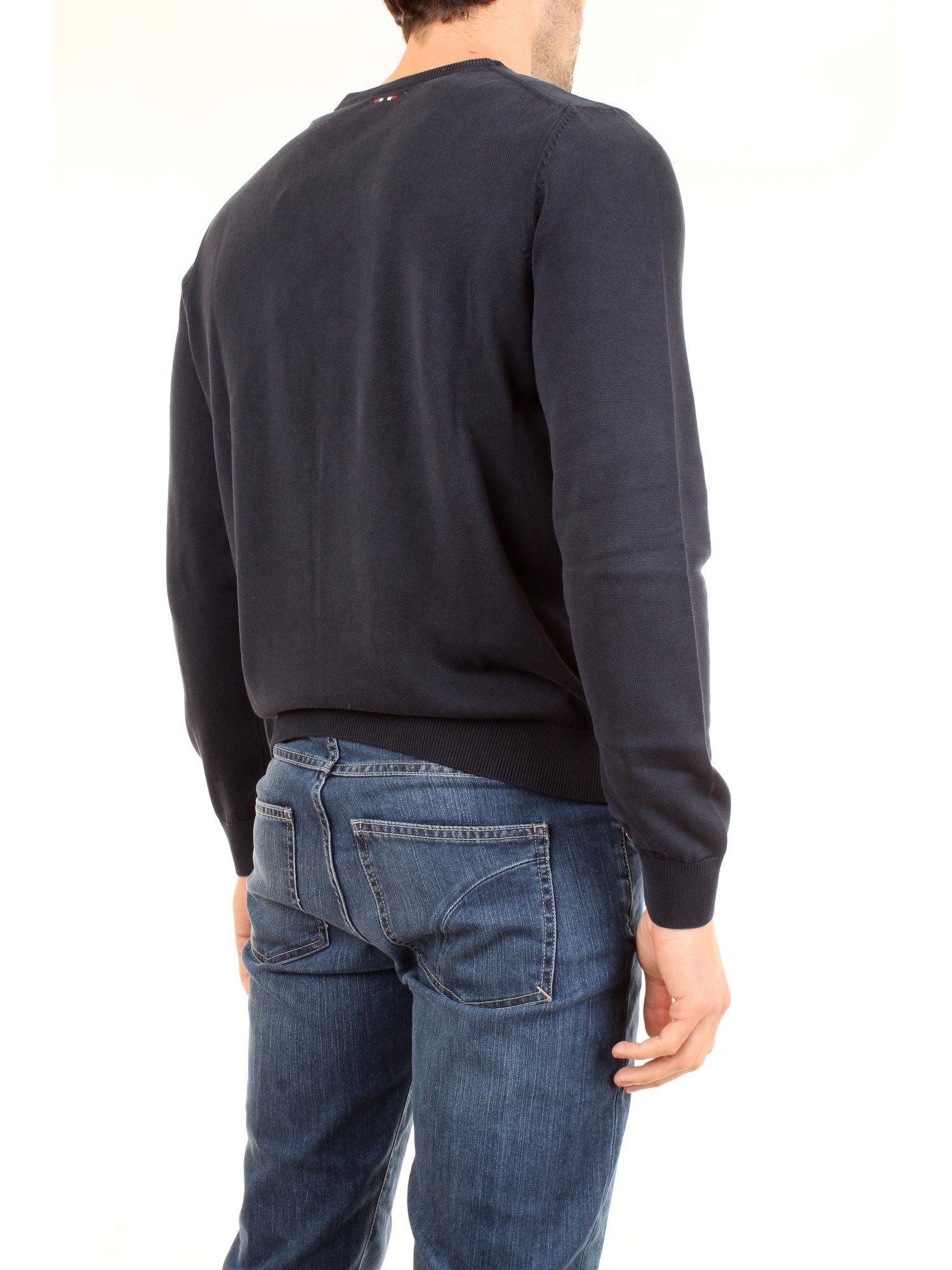 NAPAPIJRI NOYH2T Blue Clothing Man Pullover NAPAPIJRI NOYH2T Blue Clothing Man Pullover