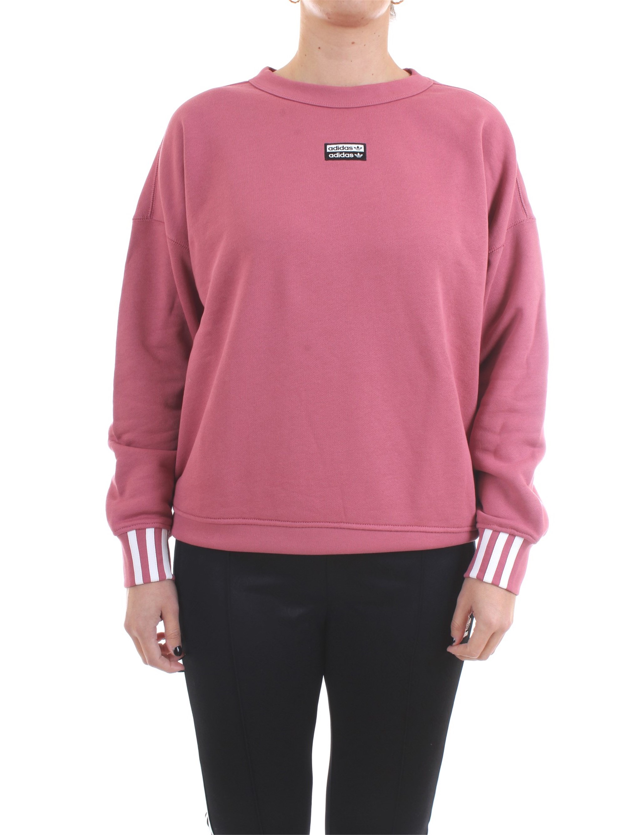 ADIDAS ORIGINALS EJ8569 Pink Clothing Woman Sweater ADIDAS ORIGINALS EJ8569 Pink Clothing Woman Sweater
