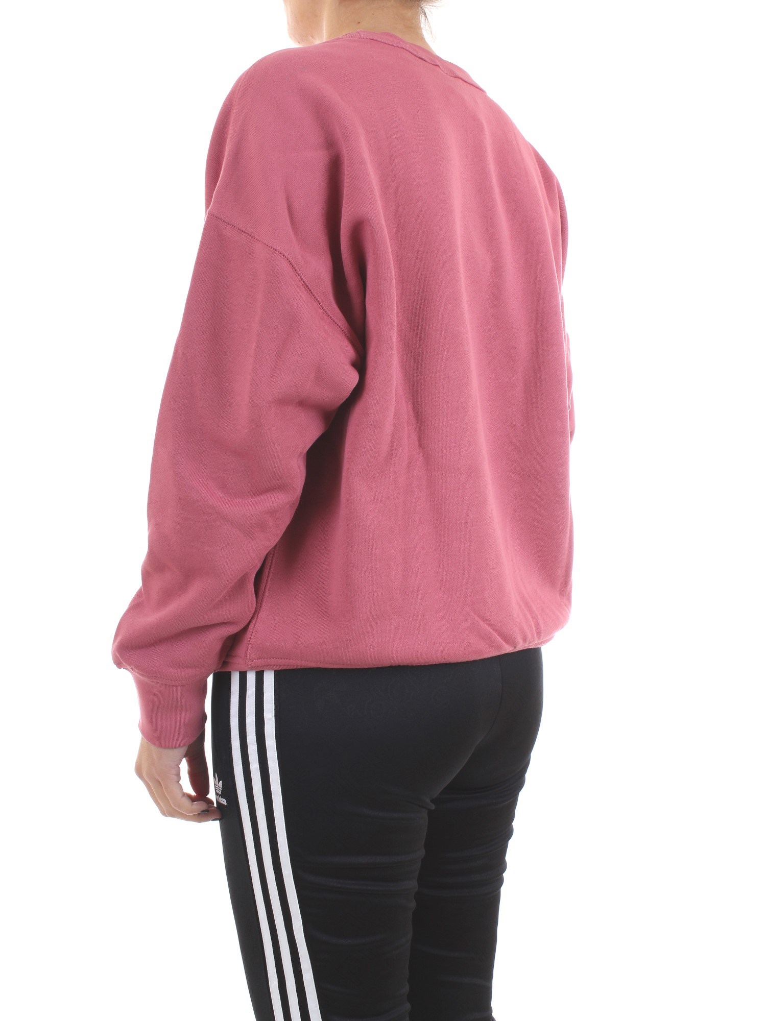 ADIDAS ORIGINALS EJ8569 Pink Clothing Woman Sweater ADIDAS ORIGINALS EJ8569 Pink Clothing Woman Sweater