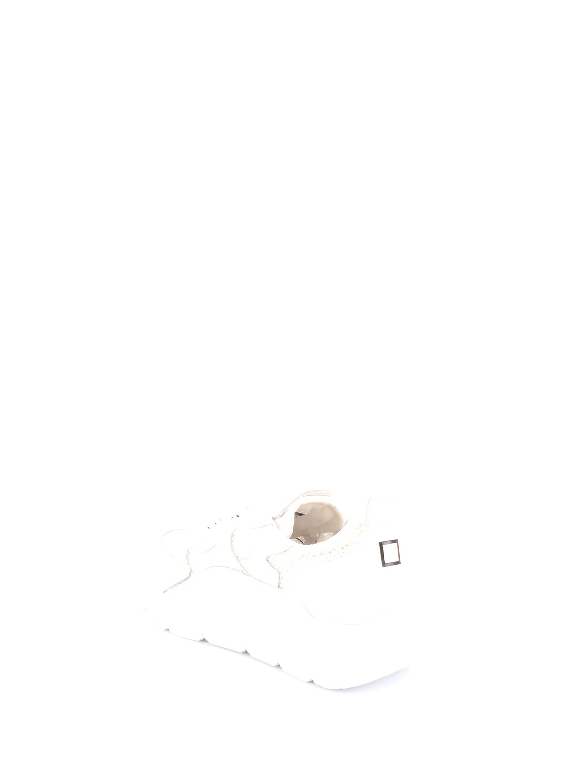 D.A.T.E. W321-FG-PA-WH White Shoes Woman Sneakers D.A.T.E. W321-FG-PA-WH White Shoes Woman Sneakers