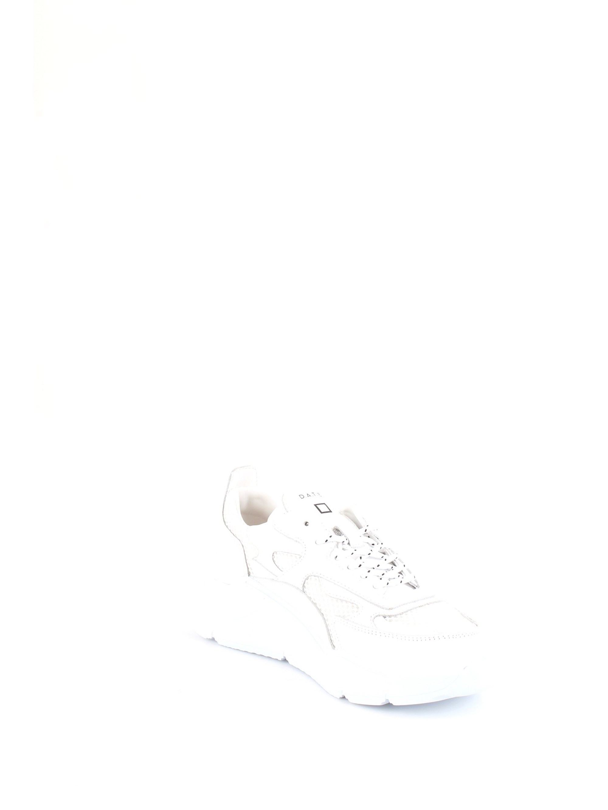 D.A.T.E. W321-FG-PA-WH White Shoes Woman Sneakers D.A.T.E. W321-FG-PA-WH White Shoes Woman Sneakers