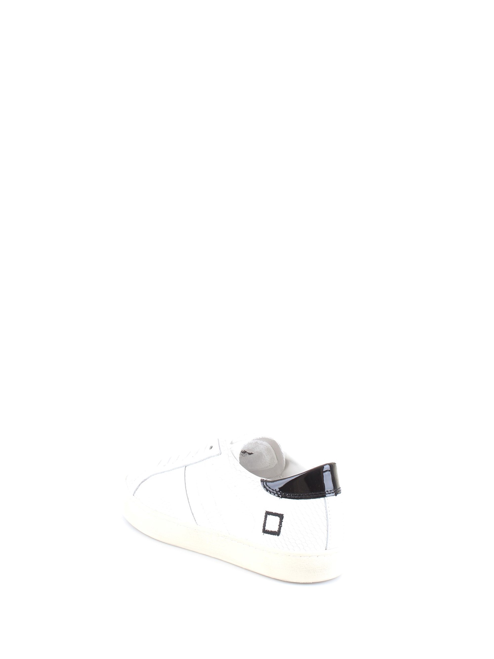 D.A.T.E. W321-HL-RO-WH White Shoes Woman Sneakers D.A.T.E. W321-HL-RO-WH White Shoes Woman Sneakers