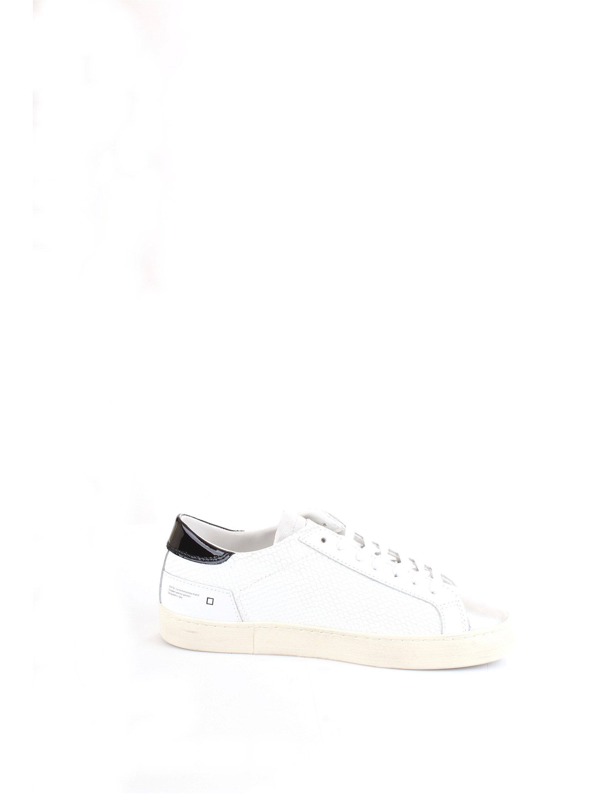 D.A.T.E. W321-HL-RO-WH White Shoes Woman Sneakers D.A.T.E. W321-HL-RO-WH White Shoes Woman Sneakers