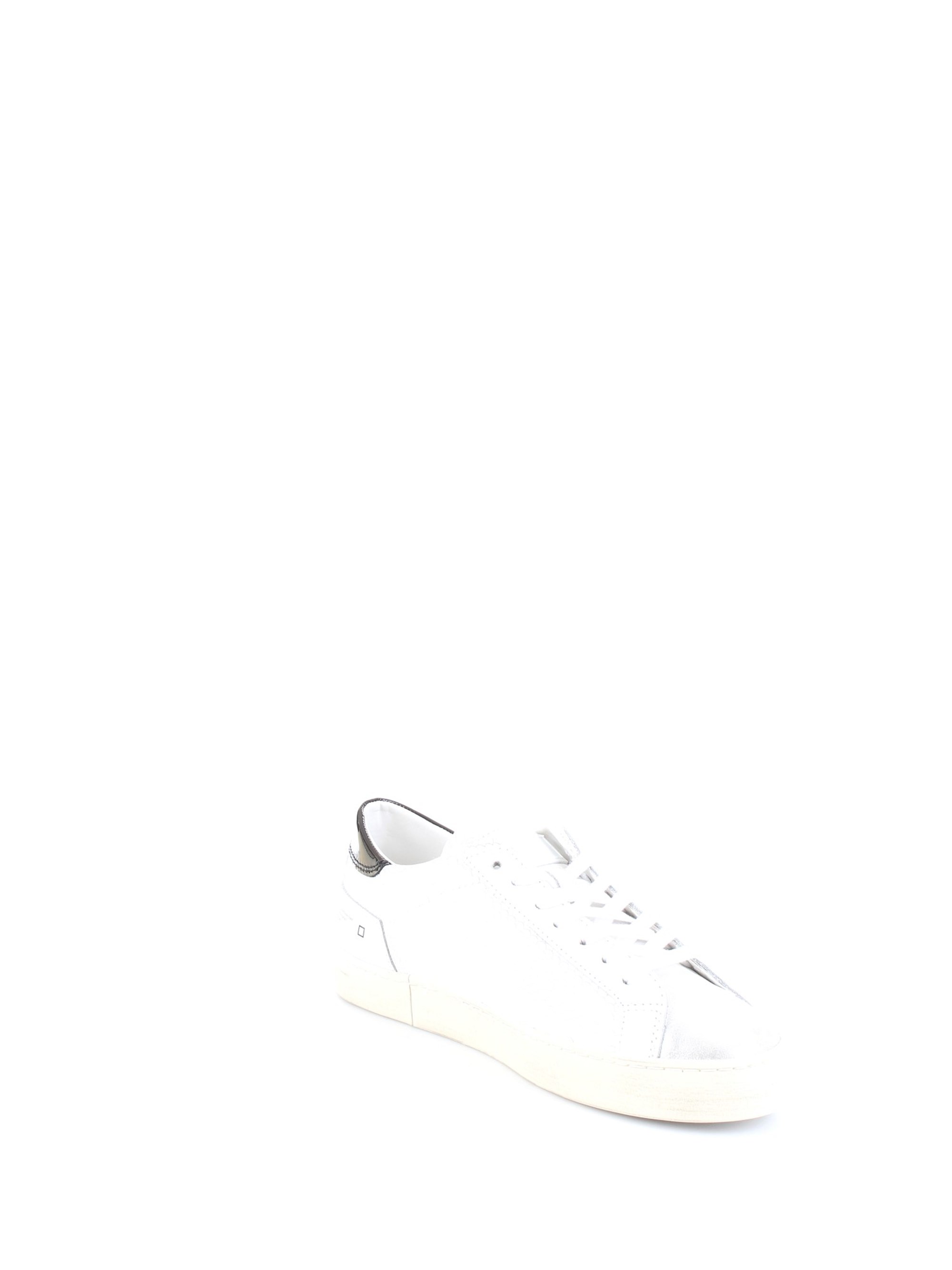 D.A.T.E. W321-HL-RO-WH White Shoes Woman Sneakers D.A.T.E. W321-HL-RO-WH White Shoes Woman Sneakers