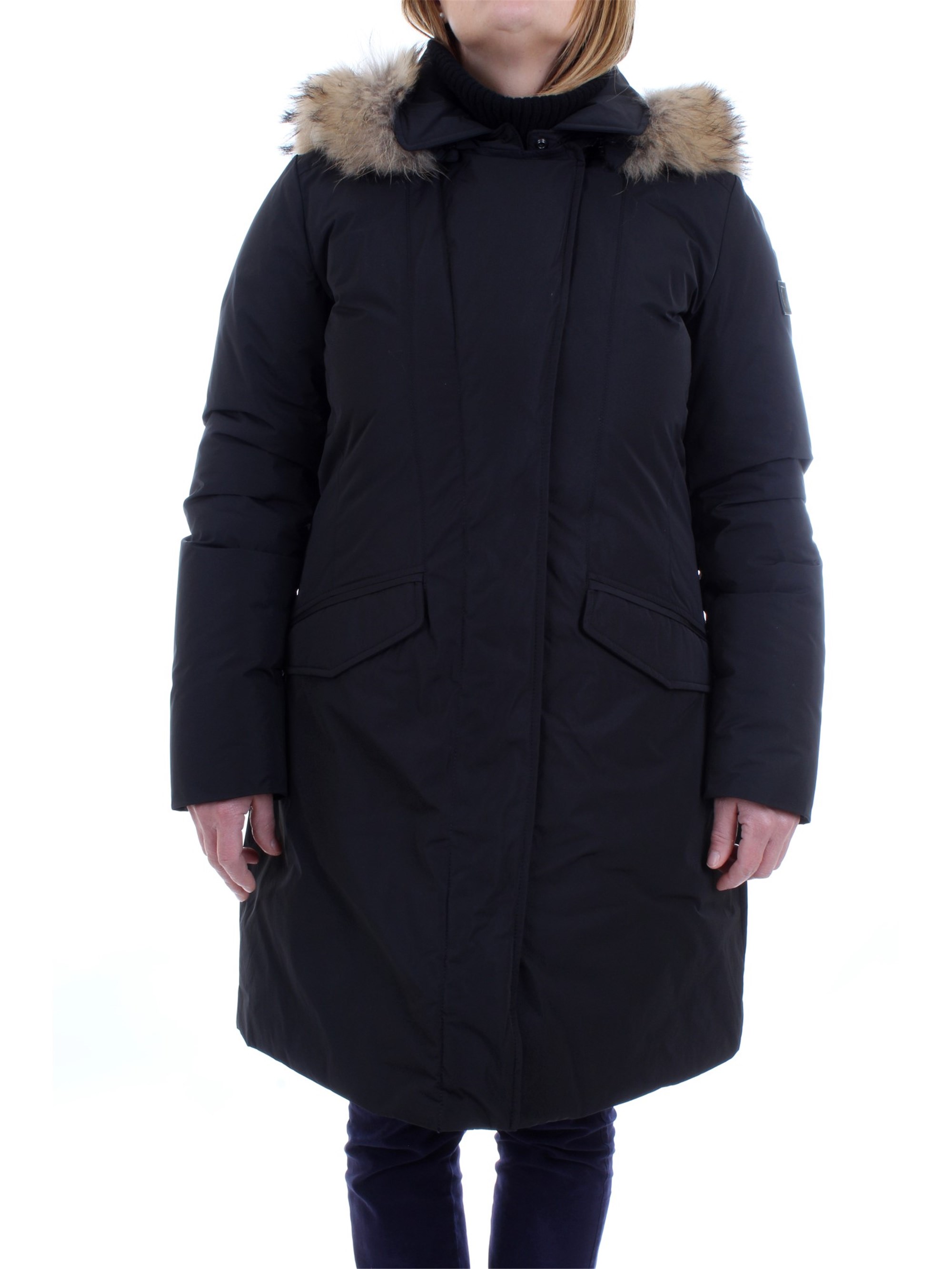 WOOLRICH WWCPS2832 Black Clothing Woman Duvet WOOLRICH WWCPS2832 Black Clothing Woman Duvet