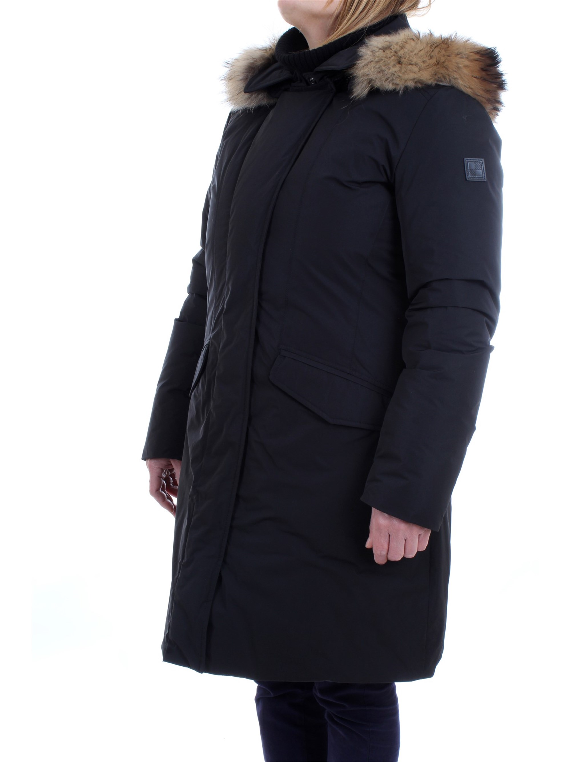 WOOLRICH WWCPS2832 Black Clothing Woman Duvet WOOLRICH WWCPS2832 Black Clothing Woman Duvet