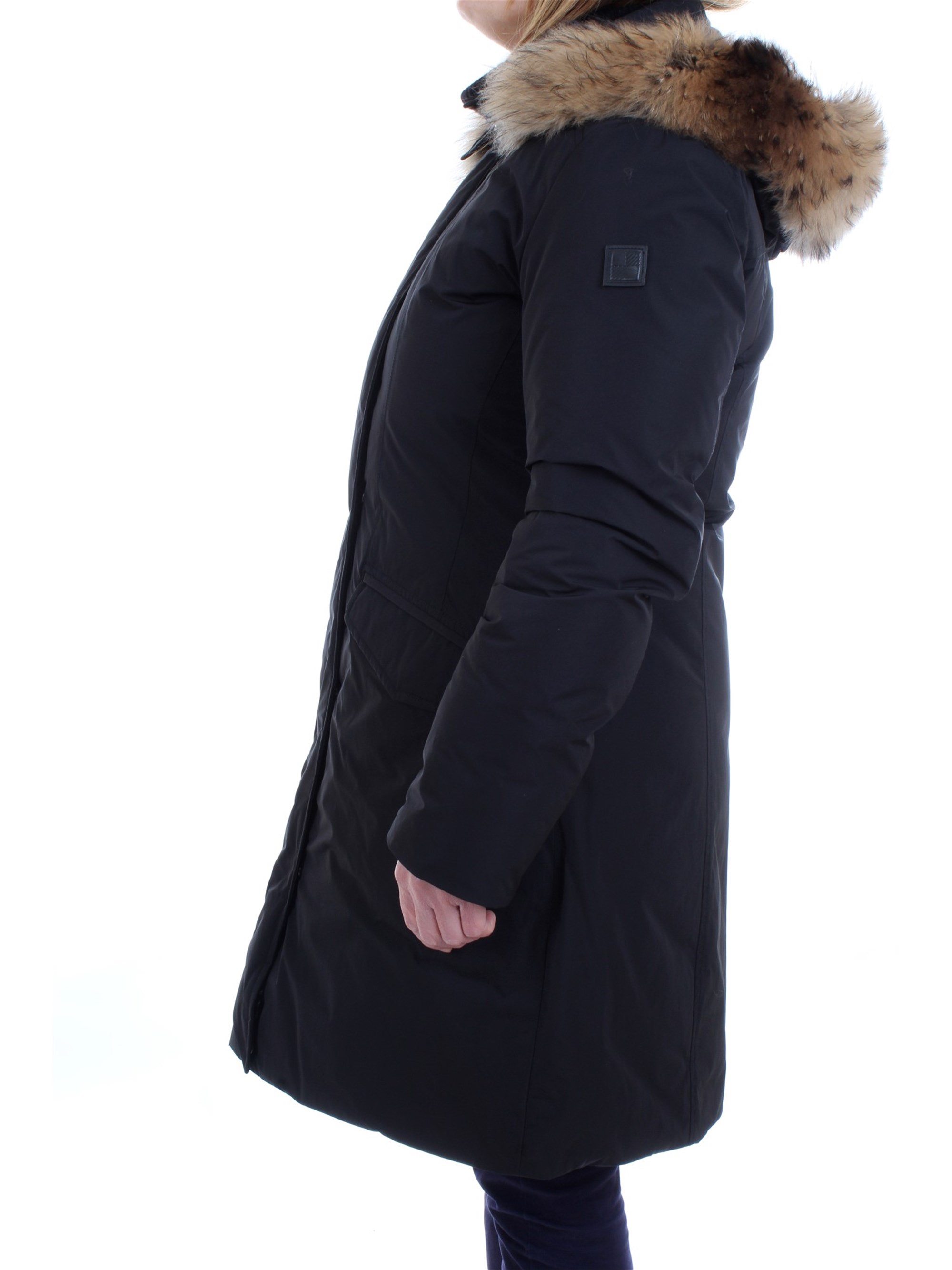WOOLRICH WWCPS2832 Black Clothing Woman Duvet WOOLRICH WWCPS2832 Black Clothing Woman Duvet