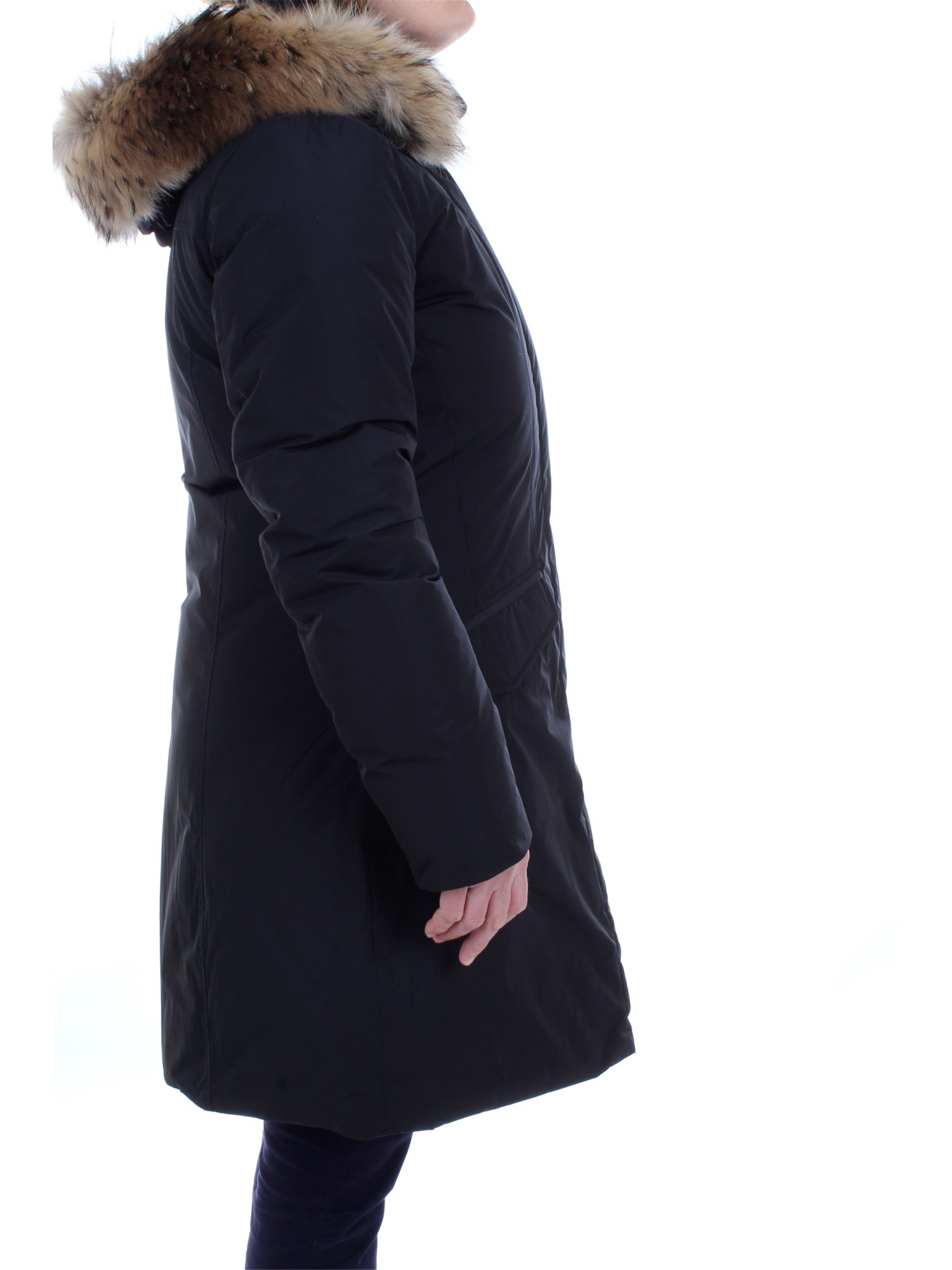 WOOLRICH WWCPS2832 Black Clothing Woman Duvet WOOLRICH WWCPS2832 Black Clothing Woman Duvet