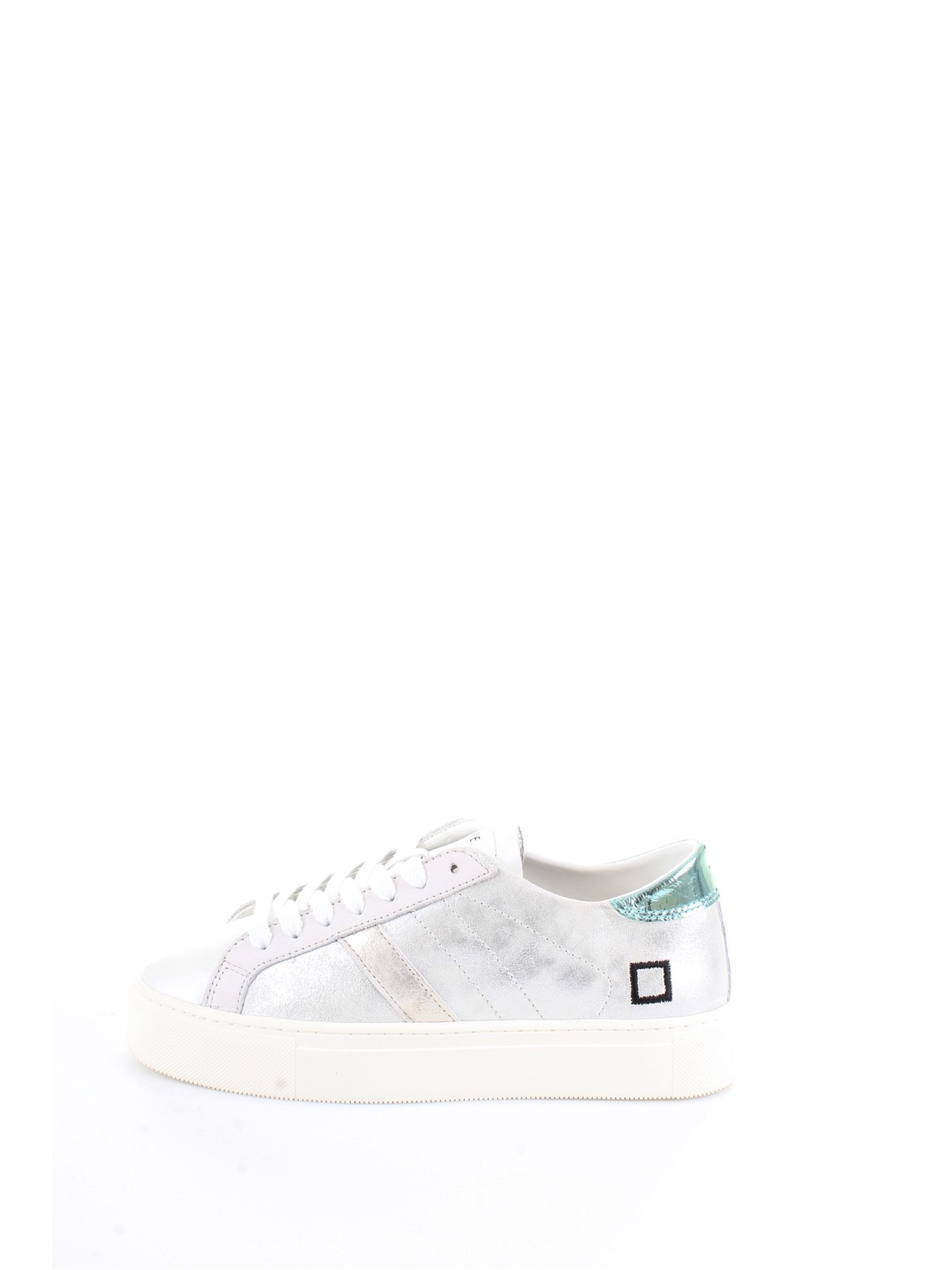 D.A.T.E. W321-VE-LA-SL Silver Shoes Woman Sneakers D.A.T.E. W321-VE-LA-SL Silver Shoes Woman Sneakers