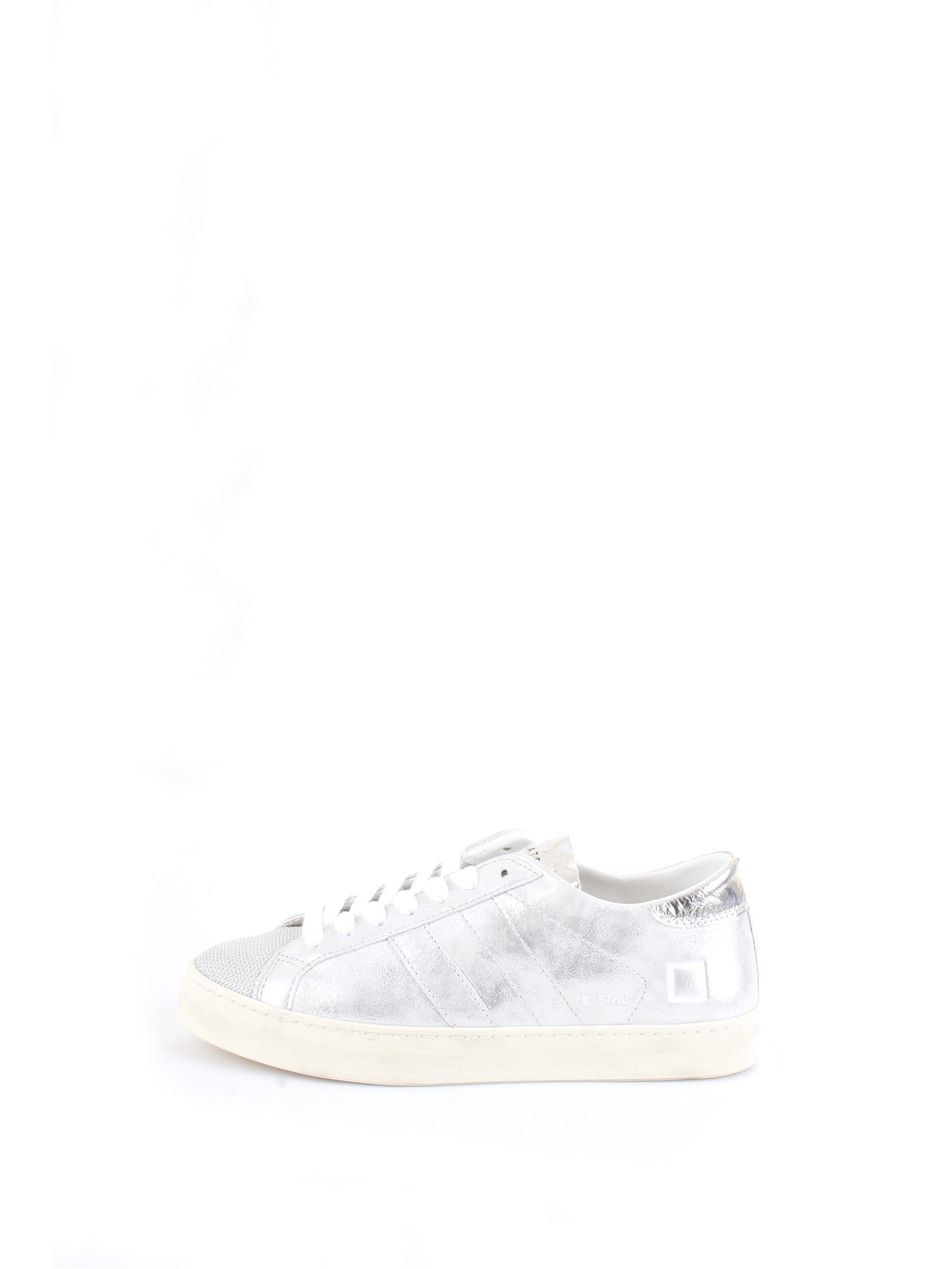 D.A.T.E. W321-HL-ST-SL Silver Shoes Woman Sneakers D.A.T.E. W321-HL-ST-SL Silver Shoes Woman Sneakers