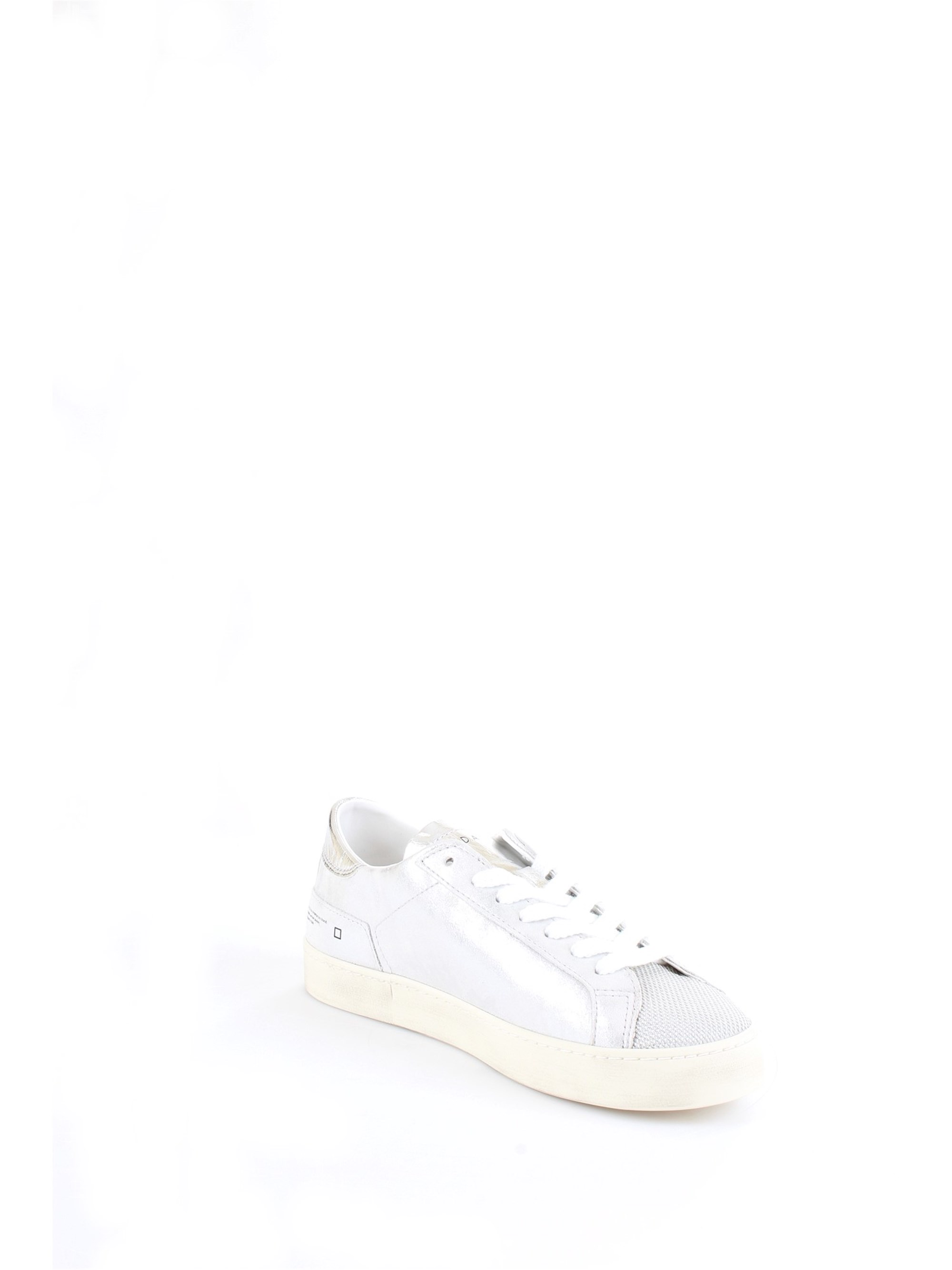 D.A.T.E. W321-HL-ST-SL Silver Shoes Woman Sneakers D.A.T.E. W321-HL-ST-SL Silver Shoes Woman Sneakers