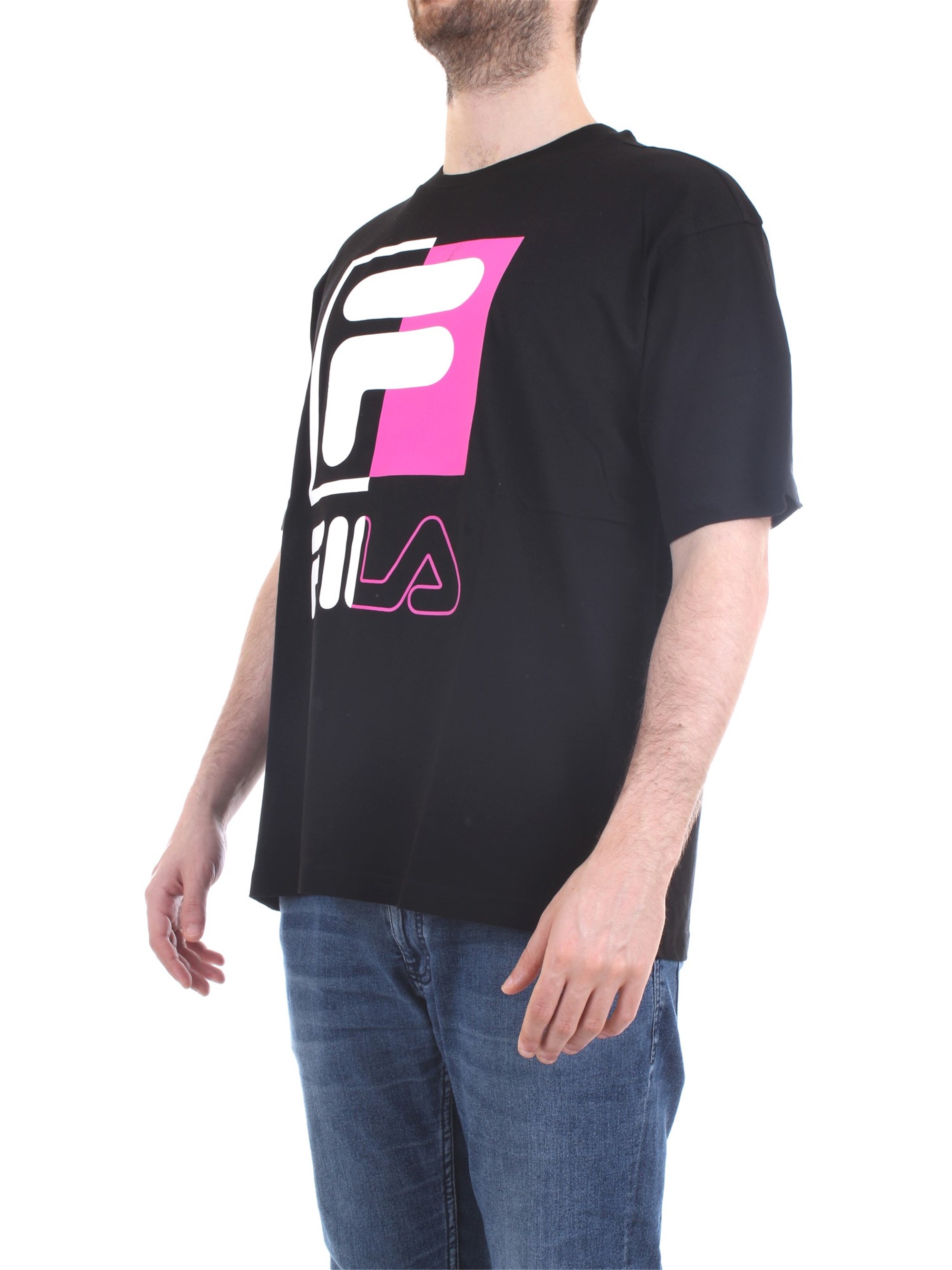 FILA 687475 Black Clothing Man T-Shirt/Polo FILA 687475 Black Clothing Man T-Shirt/Polo