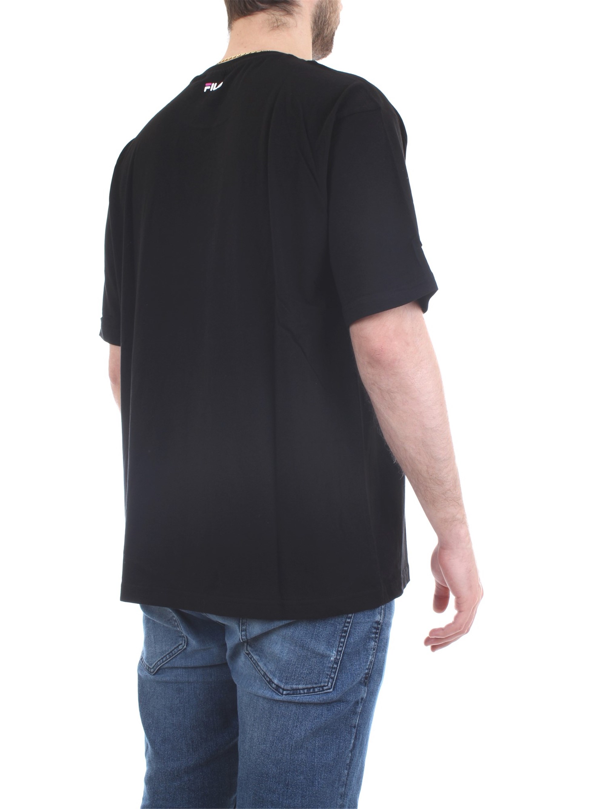 FILA 687475 Black Clothing Man T-Shirt/Polo FILA 687475 Black Clothing Man T-Shirt/Polo