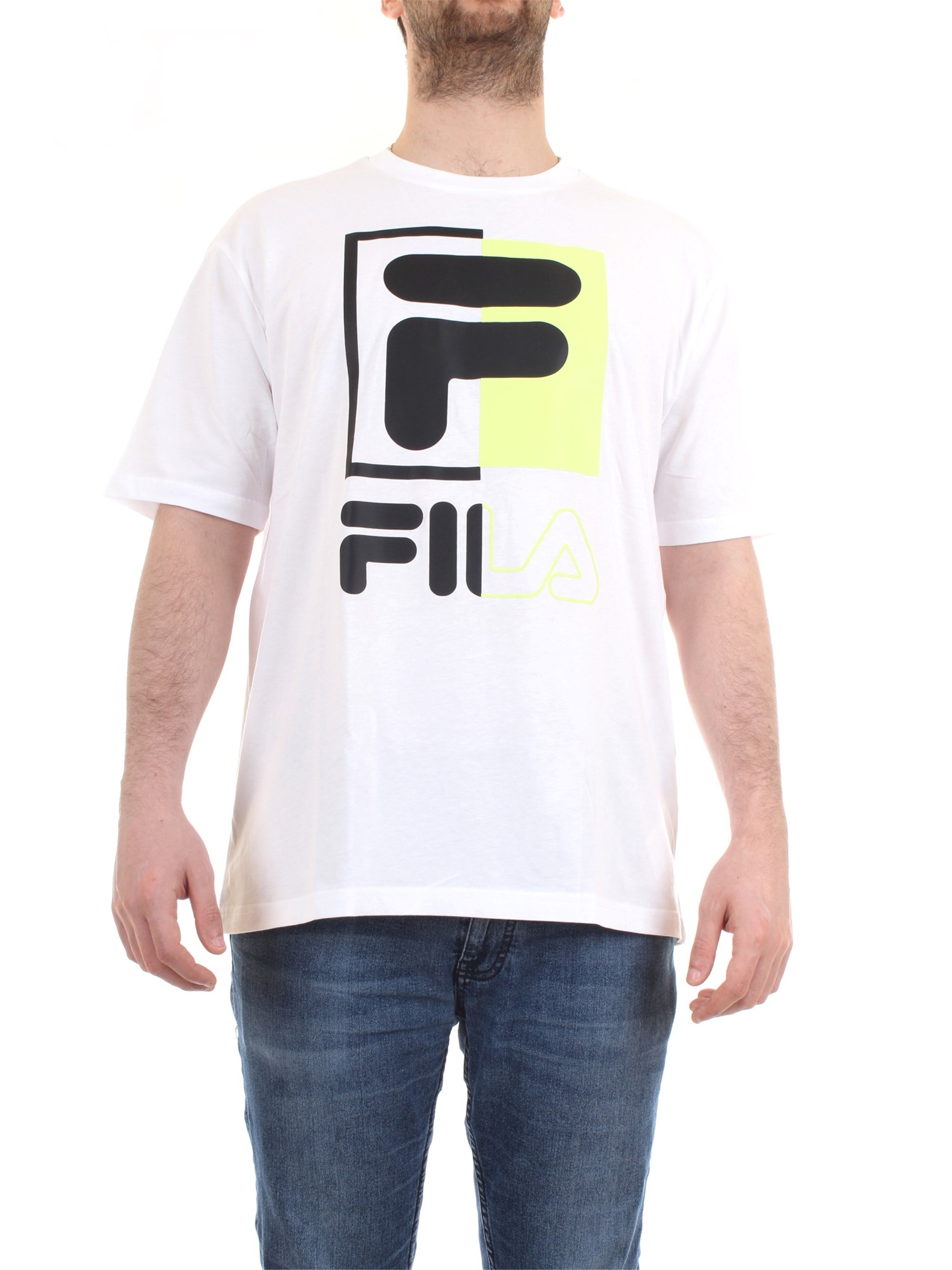 FILA 687475 White Clothing Man T-Shirt/Polo FILA 687475 White Clothing Man T-Shirt/Polo