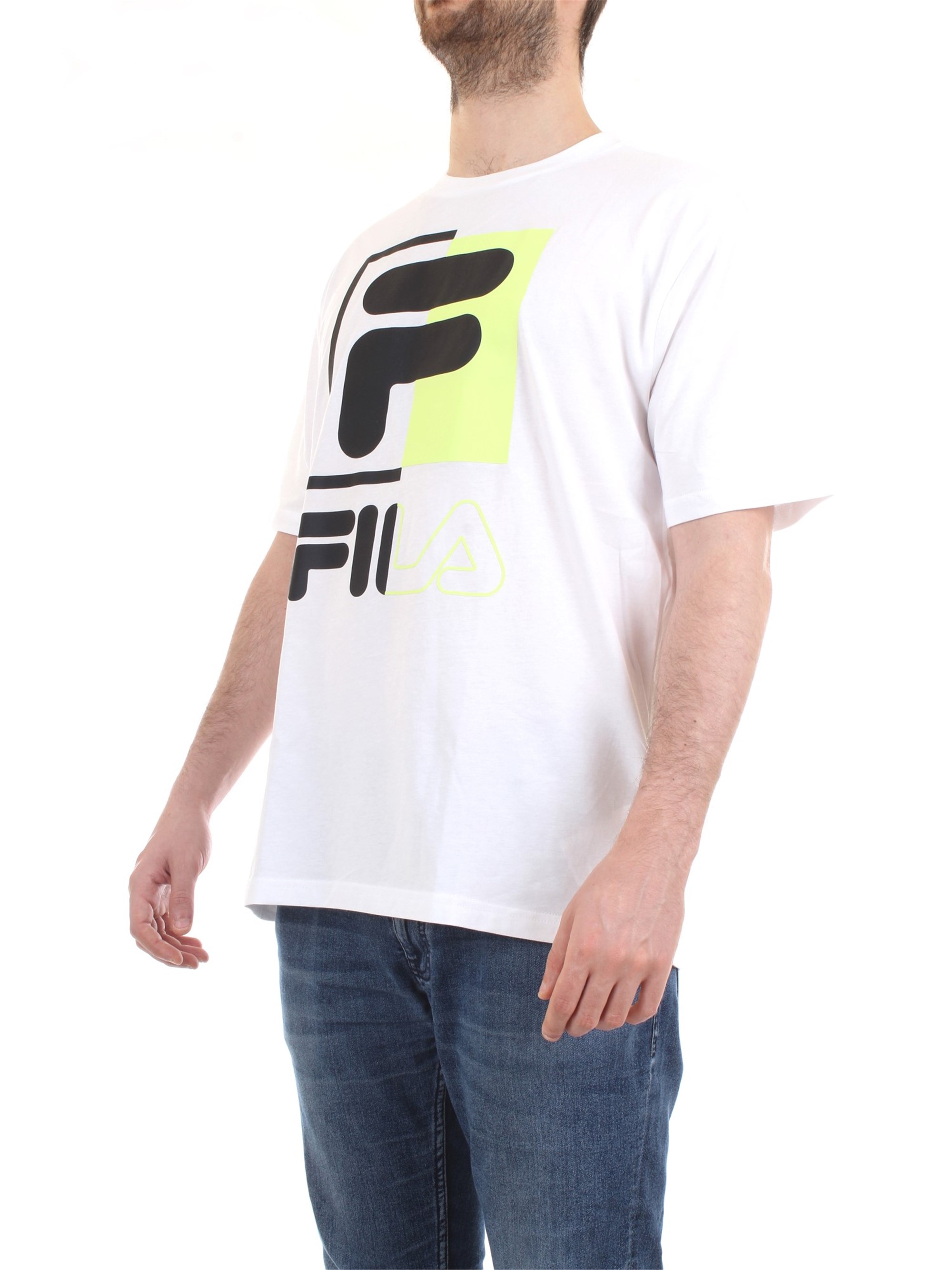 FILA 687475 White Clothing Man T-Shirt/Polo FILA 687475 White Clothing Man T-Shirt/Polo