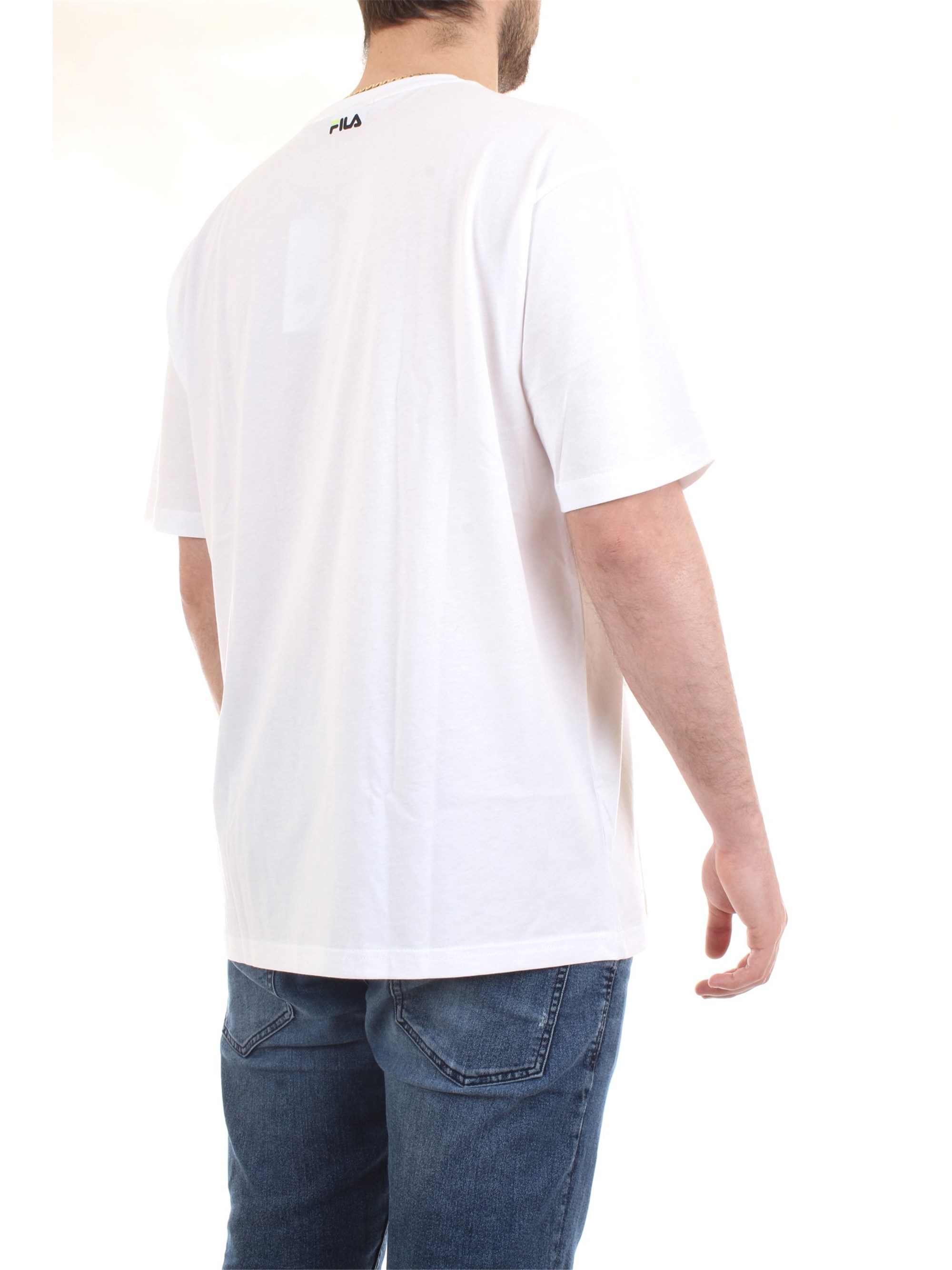 FILA 687475 White Clothing Man T-Shirt/Polo FILA 687475 White Clothing Man T-Shirt/Polo