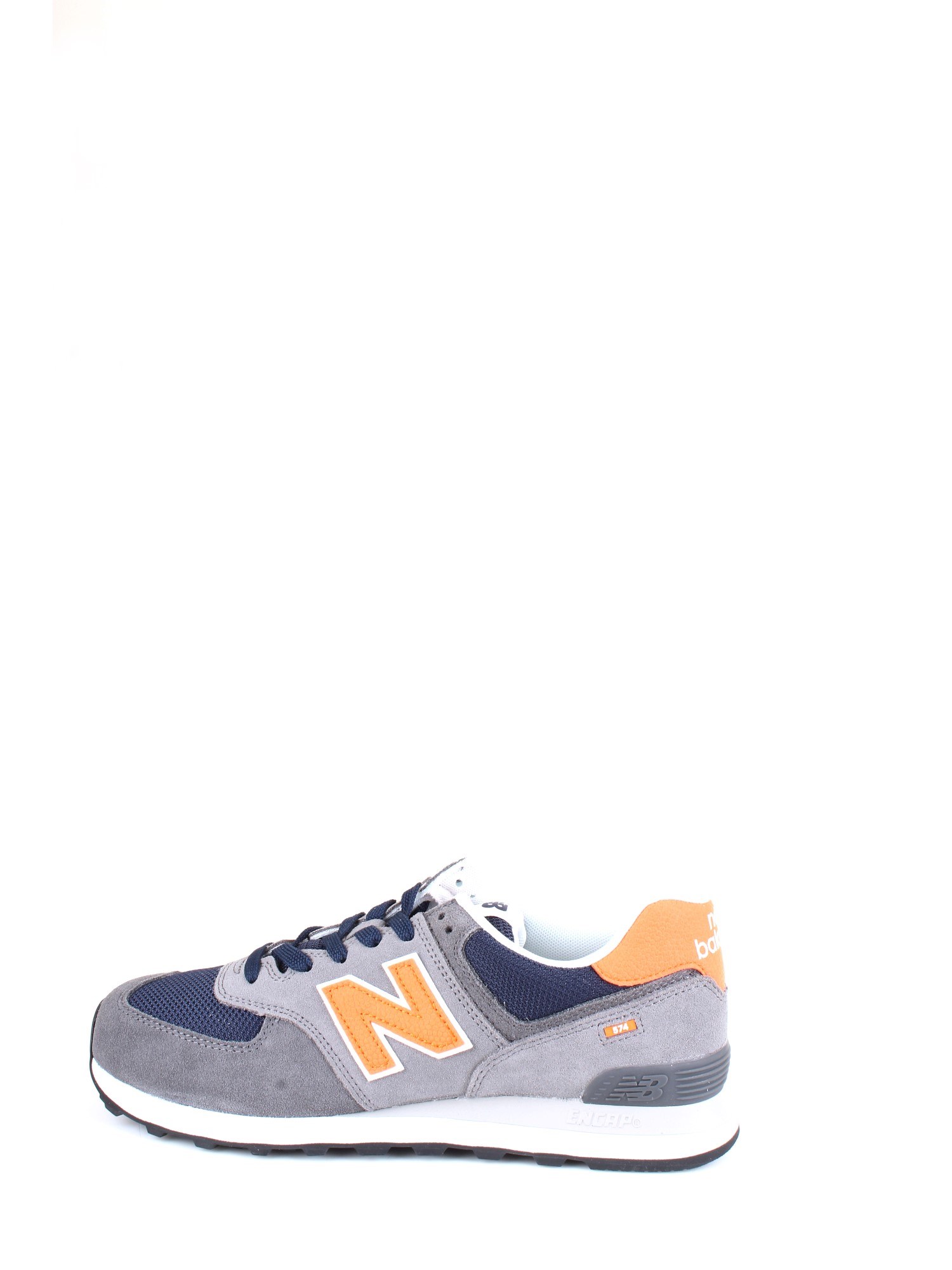 NEW BALANCE ML574EAF Grey Shoes Man Sneakers NEW BALANCE ML574EAF Grey Shoes Man Sneakers