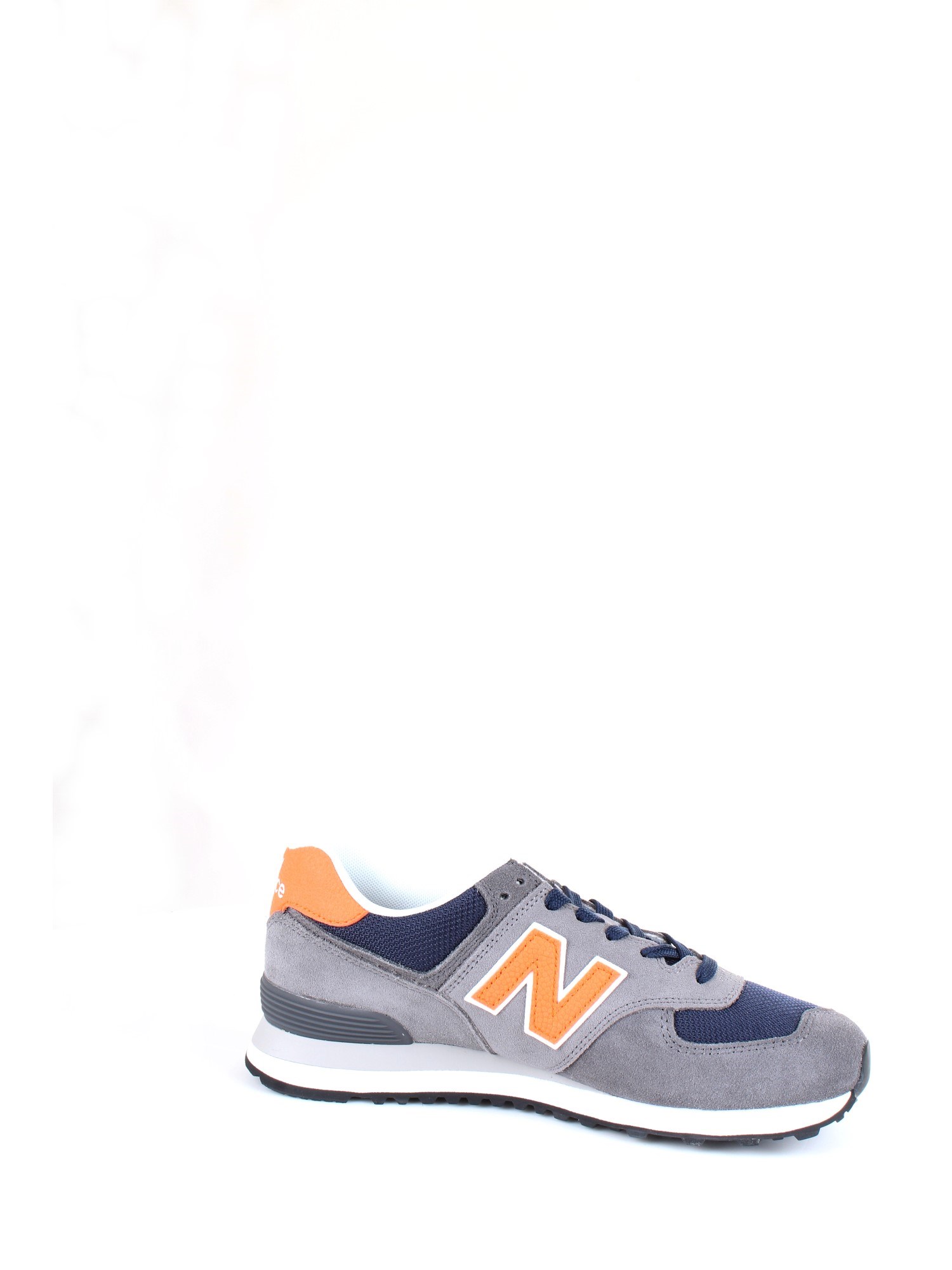 NEW BALANCE ML574EAF Grey Shoes Man Sneakers NEW BALANCE ML574EAF Grey Shoes Man Sneakers