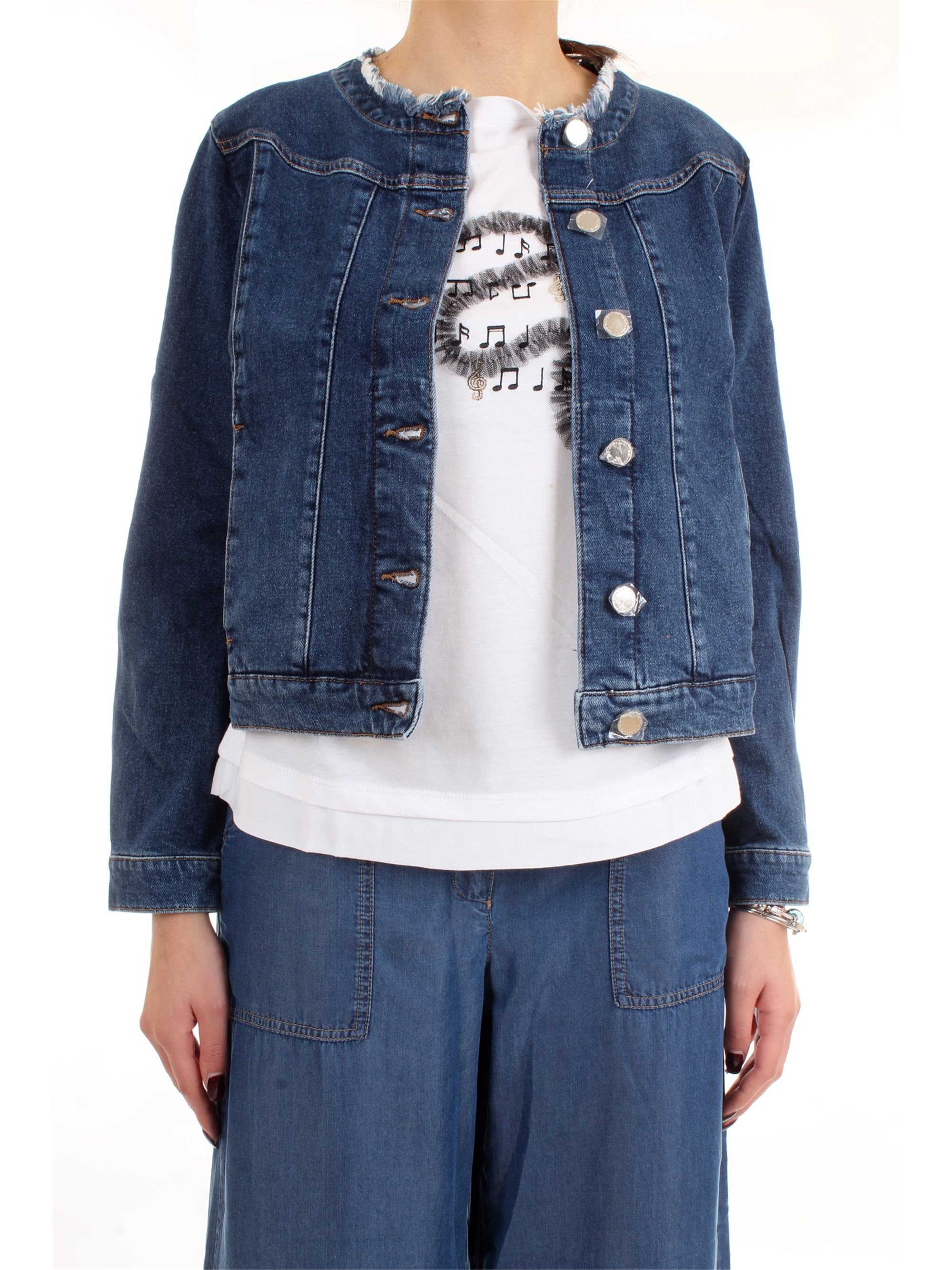 PENNYBLACK 30415020 Blue Clothing Woman Jacket PENNYBLACK 30415020 Blue Clothing Woman Jacket