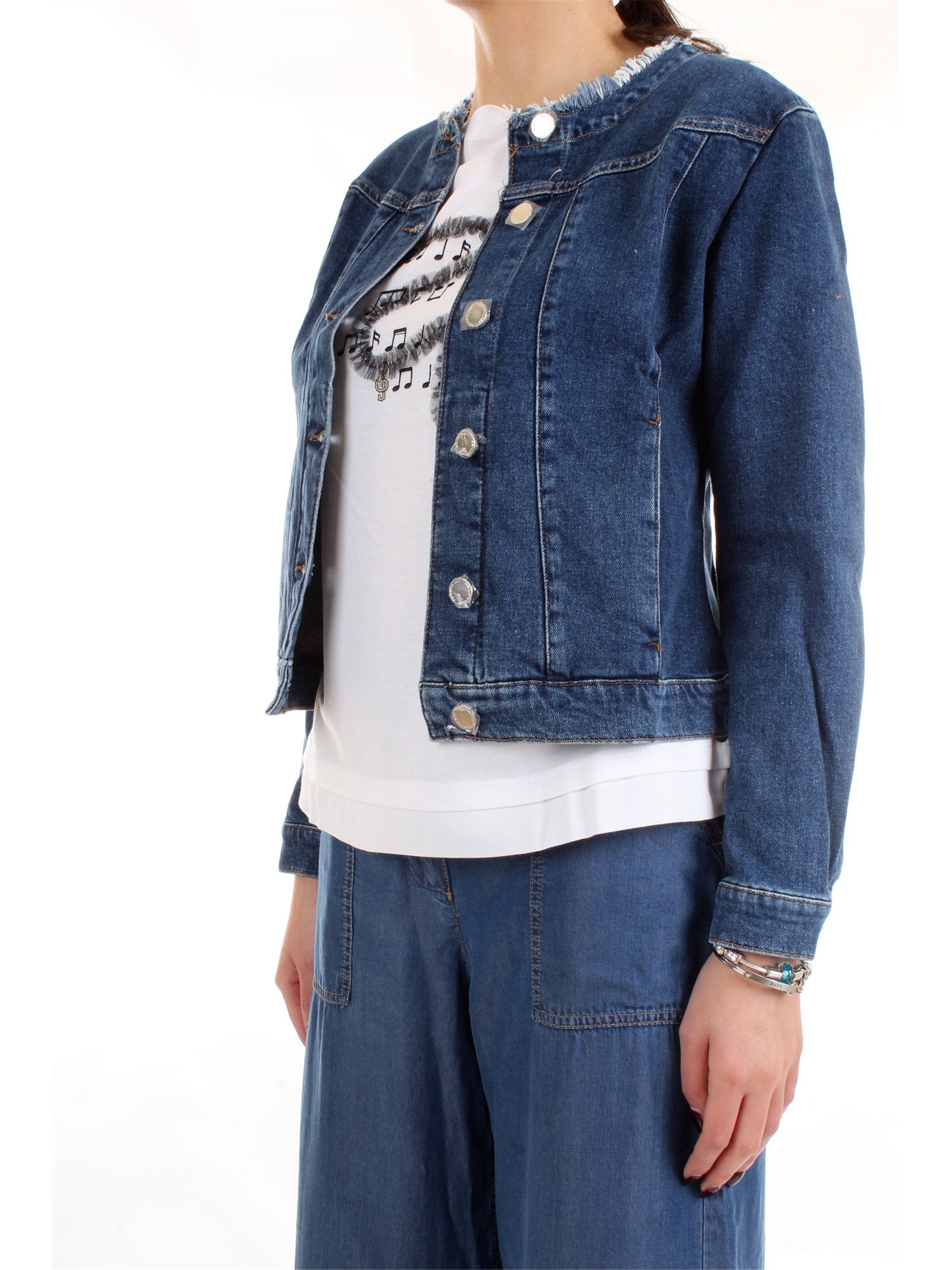 PENNYBLACK 30415020 Blue Clothing Woman Jacket PENNYBLACK 30415020 Blue Clothing Woman Jacket
