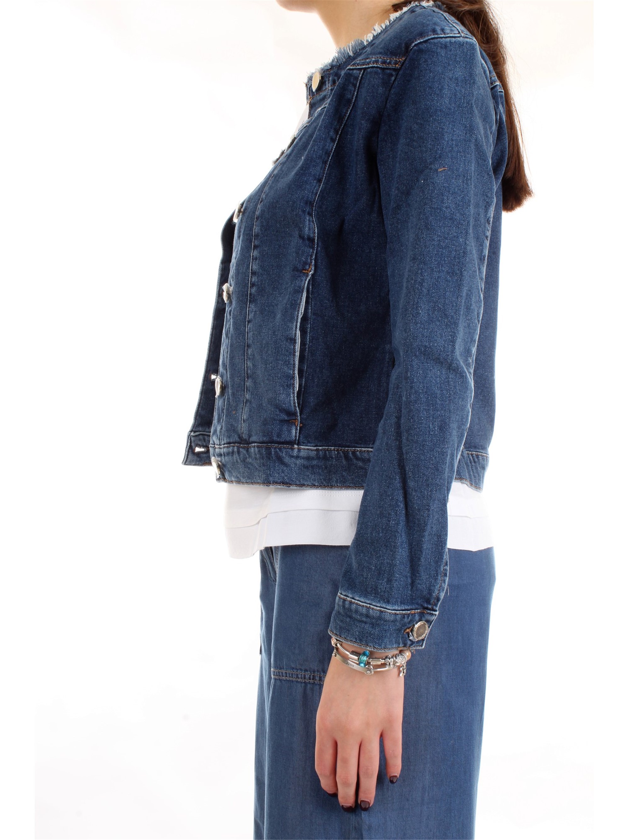 PENNYBLACK 30415020 Blue Clothing Woman Jacket PENNYBLACK 30415020 Blue Clothing Woman Jacket