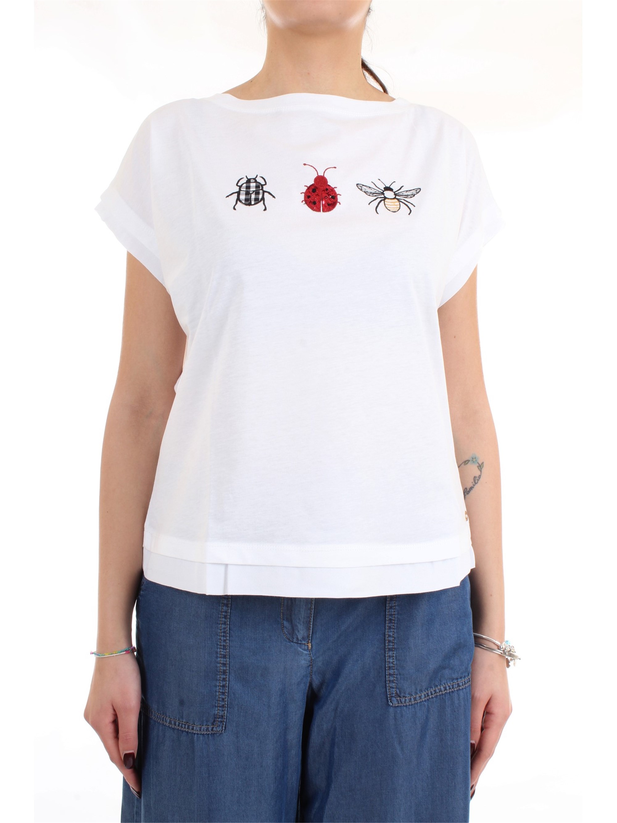 PENNYBLACK 39715220 bianco1 Clothing Woman T-Shirt/Polo PENNYBLACK 39715220 bianco1 Clothing Woman T-Shirt/Polo