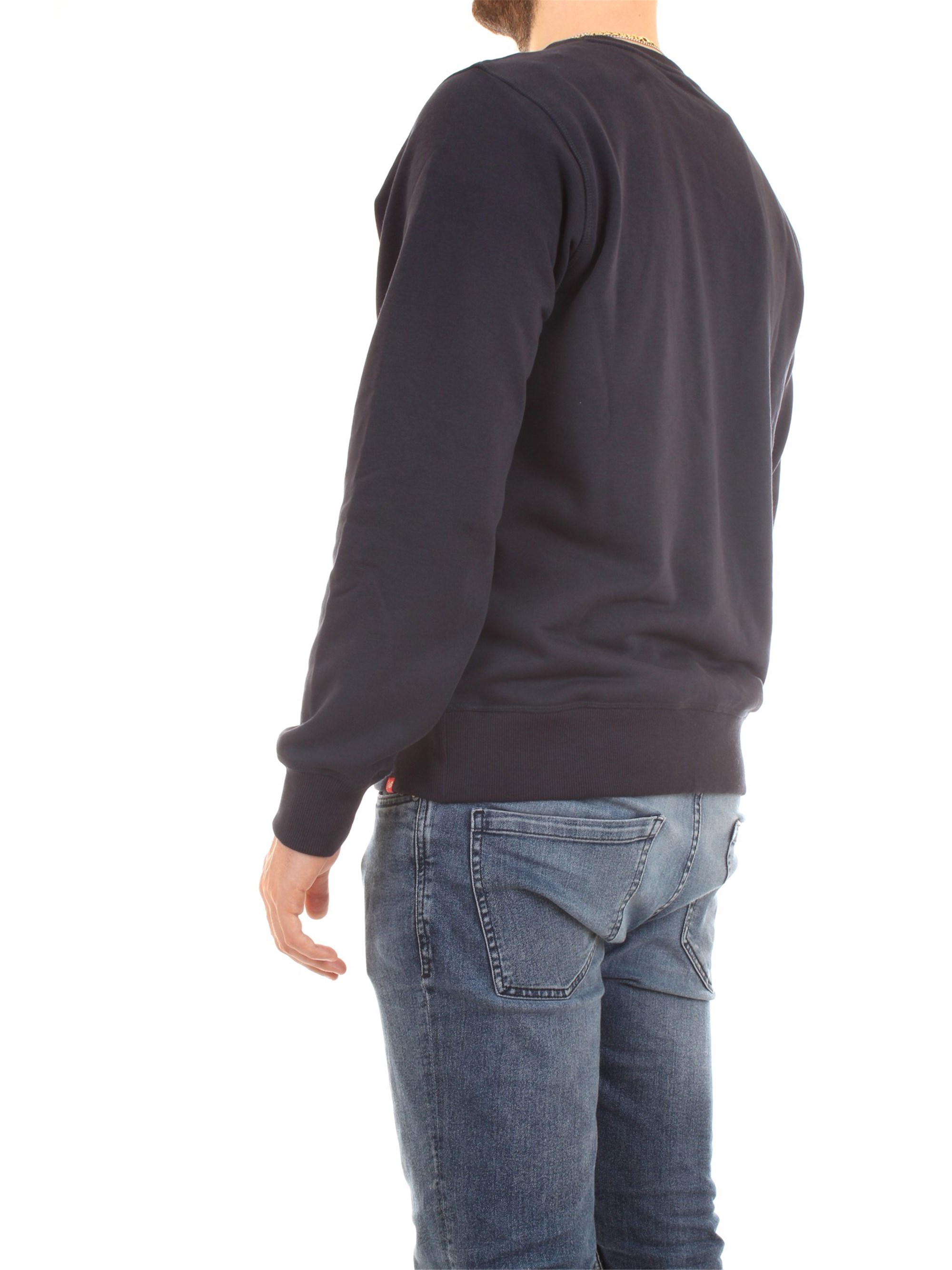 NEW BALANCE MT91548 Blue Clothing Man Sweater NEW BALANCE MT91548 Blue Clothing Man Sweater