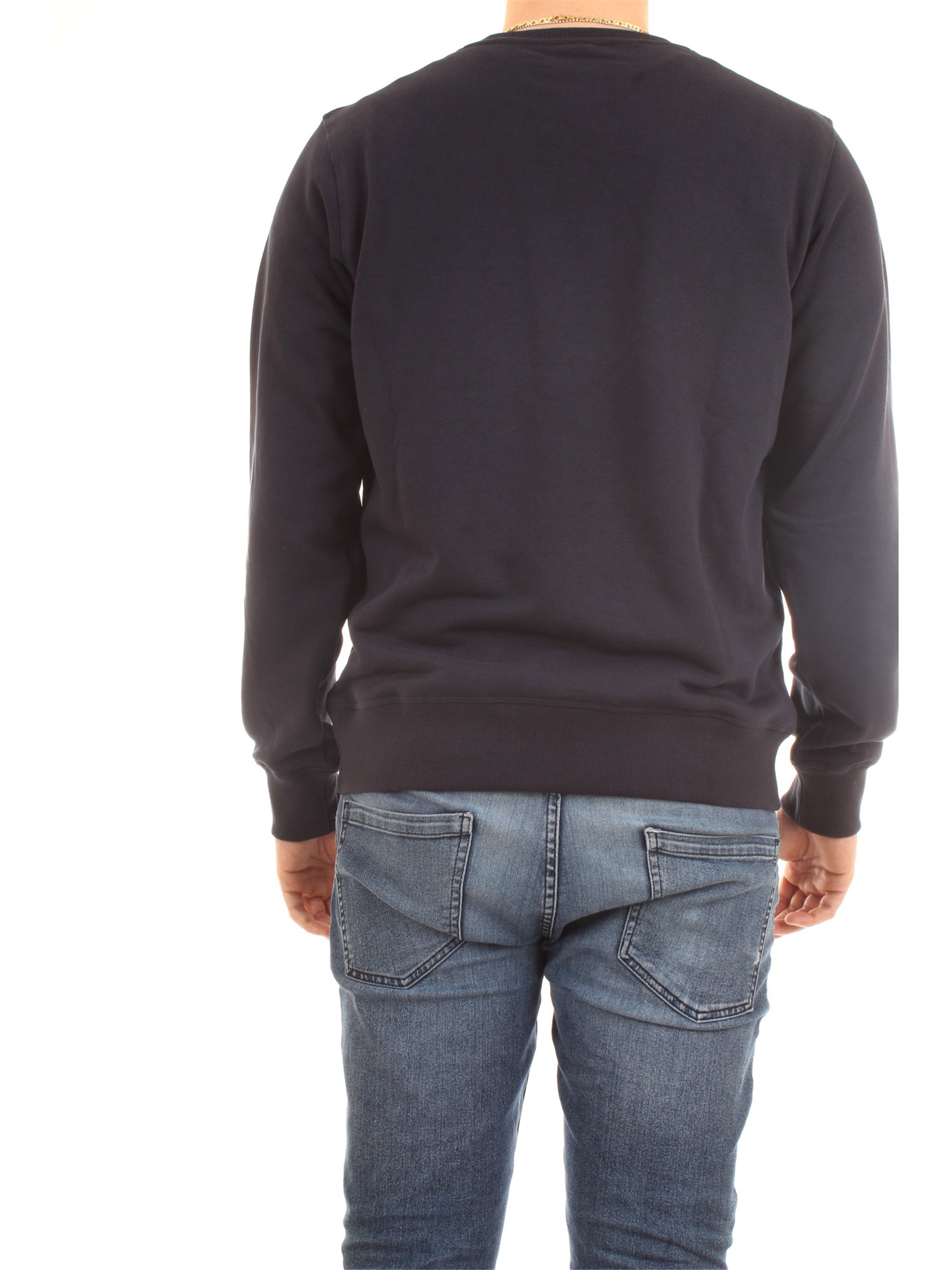 NEW BALANCE MT91548 Blue Clothing Man Sweater NEW BALANCE MT91548 Blue Clothing Man Sweater
