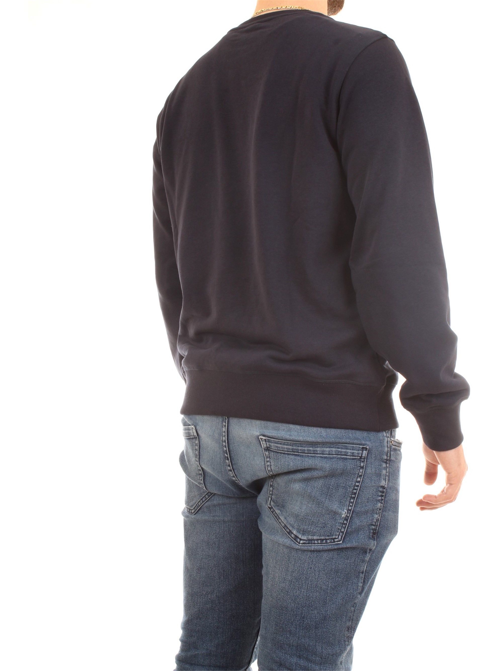 NEW BALANCE MT91548 Blue Clothing Man Sweater NEW BALANCE MT91548 Blue Clothing Man Sweater