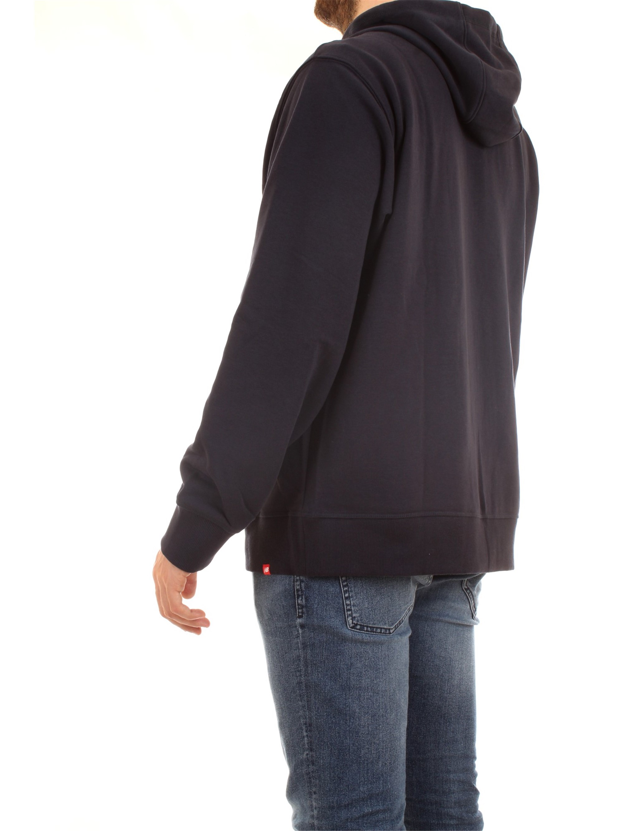 NEW BALANCE MJ91549 Blue Clothing Man Sweater NEW BALANCE MJ91549 Blue Clothing Man Sweater