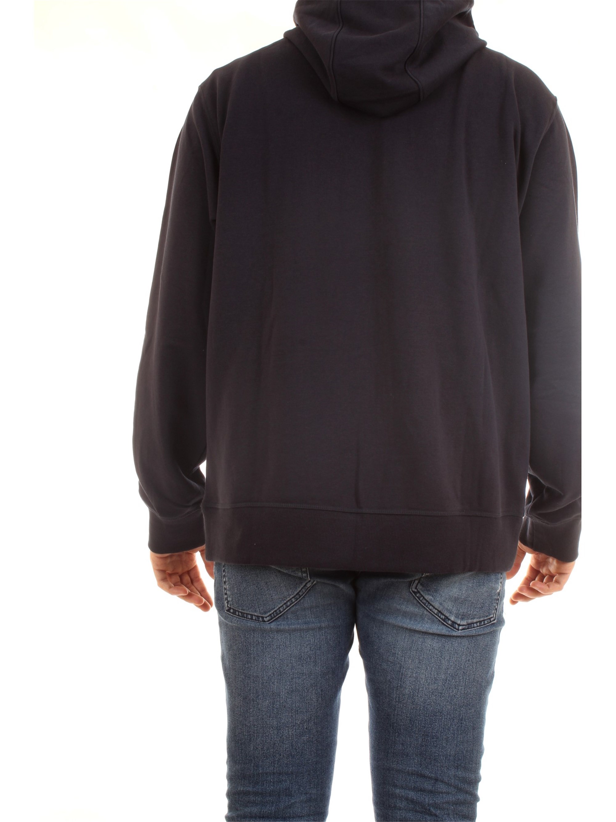 NEW BALANCE MJ91549 Blue Clothing Man Sweater NEW BALANCE MJ91549 Blue Clothing Man Sweater