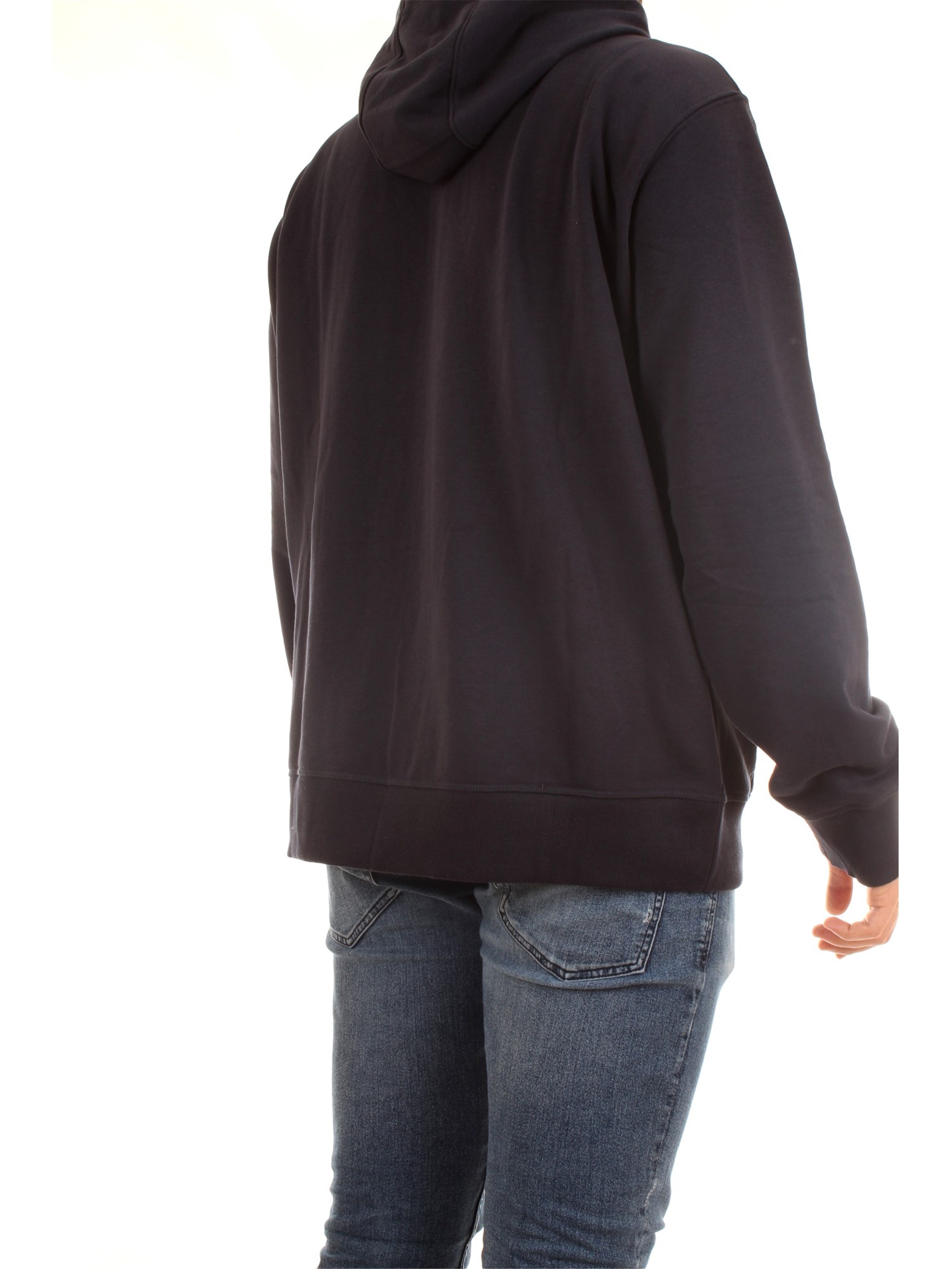NEW BALANCE MJ91549 Blue Clothing Man Sweater NEW BALANCE MJ91549 Blue Clothing Man Sweater