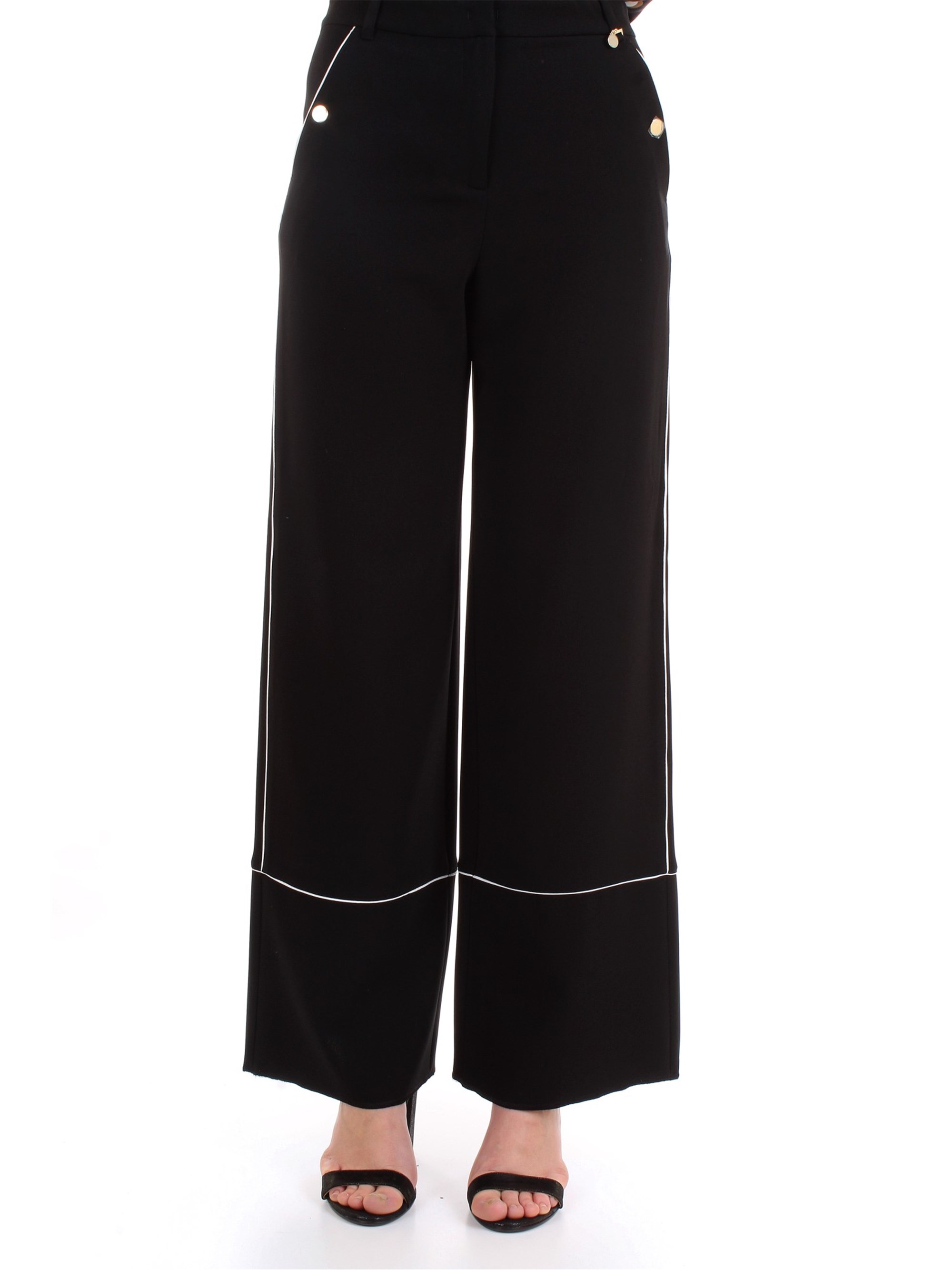 PENNYBLACK 21310620 Black Clothing Woman Trousers PENNYBLACK 21310620 Black Clothing Woman Trousers
