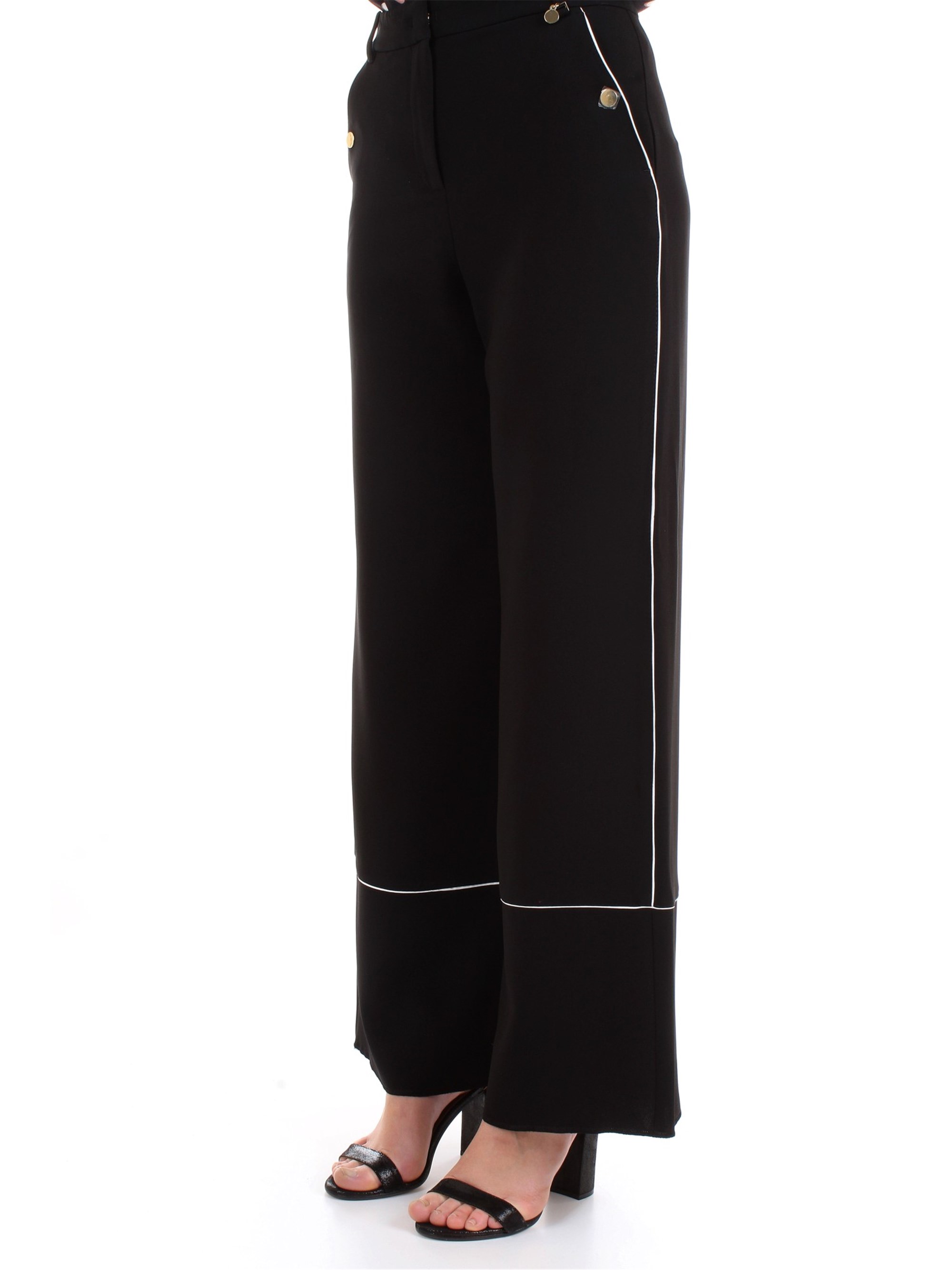 PENNYBLACK 21310620 Black Clothing Woman Trousers PENNYBLACK 21310620 Black Clothing Woman Trousers