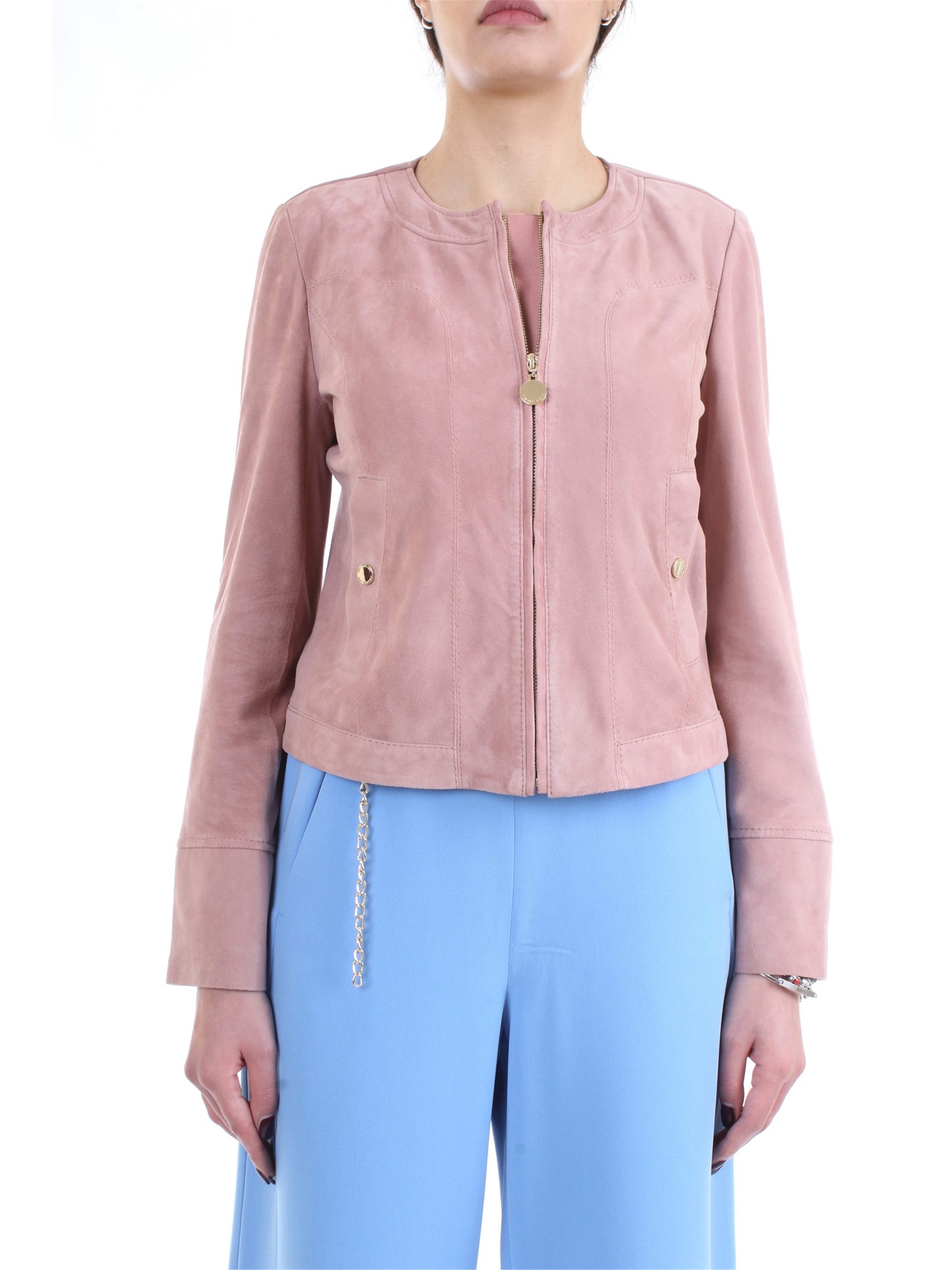 PENNYBLACK 24415020 Pink Clothing Woman Jacket PENNYBLACK 24415020 Pink Clothing Woman Jacket
