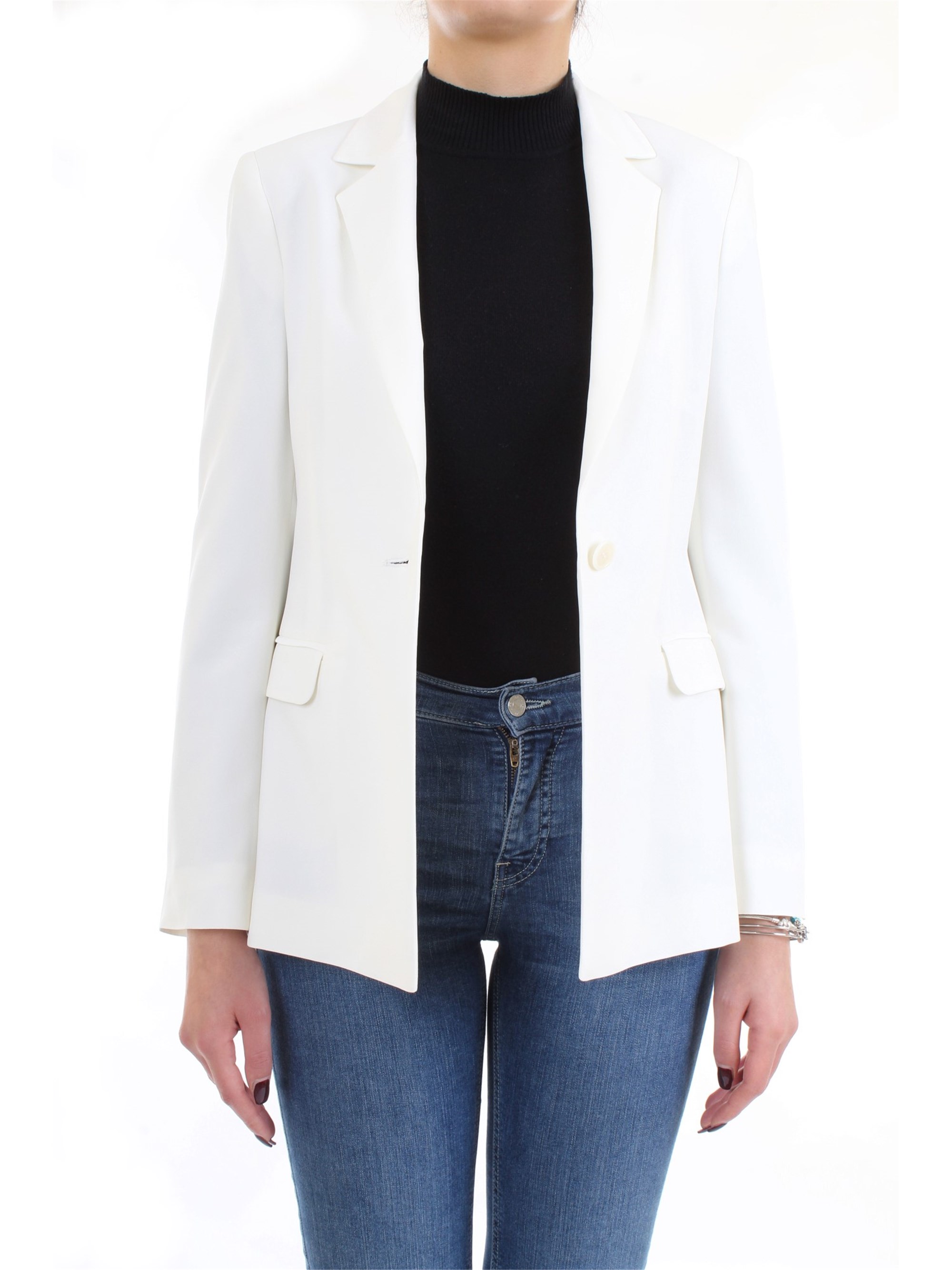 PENNYBLACK 10411020 White Clothing Woman Jacket PENNYBLACK 10411020 White Clothing Woman Jacket