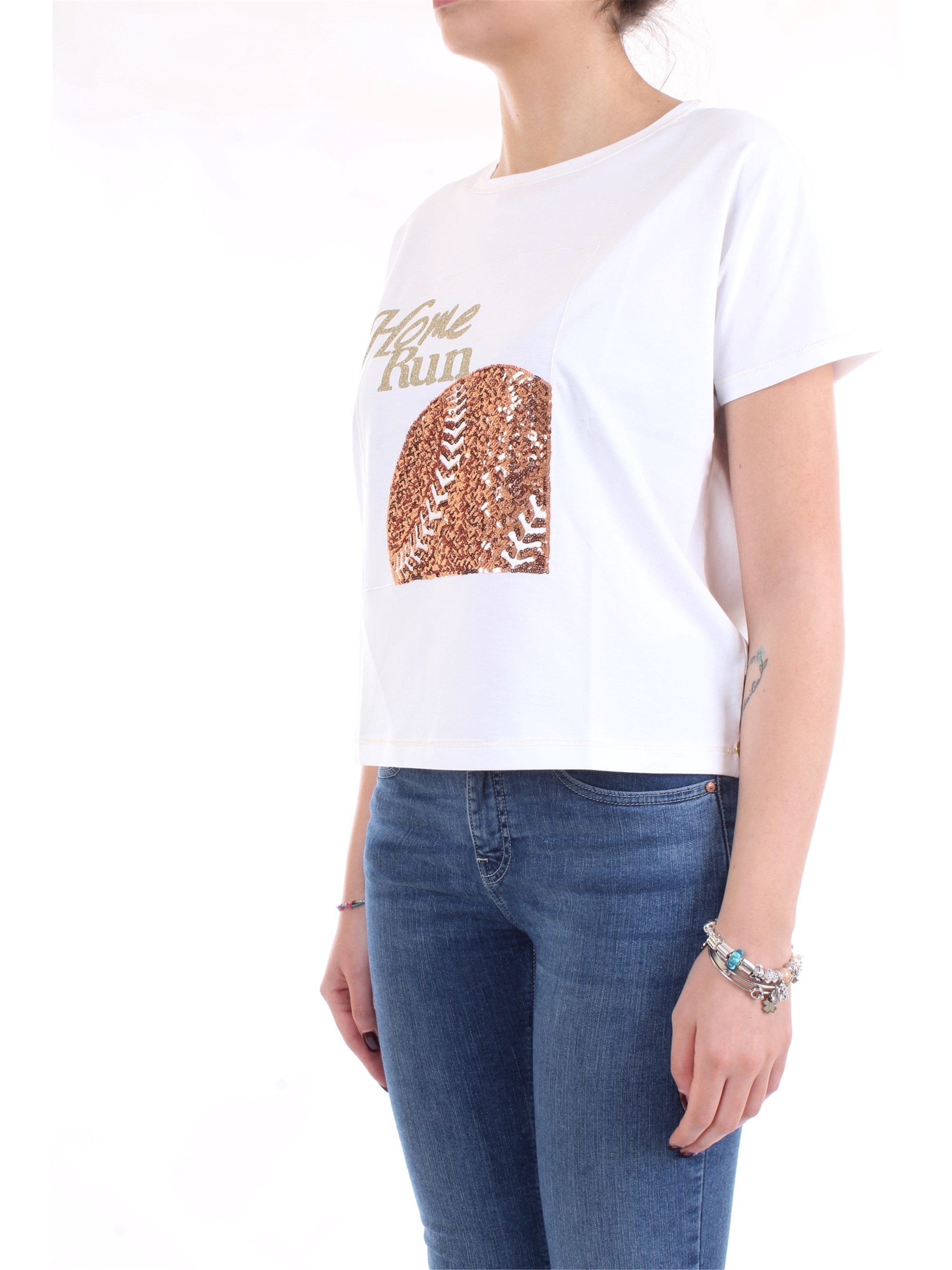 PENNYBLACK 29710220 White Clothing Woman T-Shirt/Polo PENNYBLACK 29710220 White Clothing Woman T-Shirt/Polo