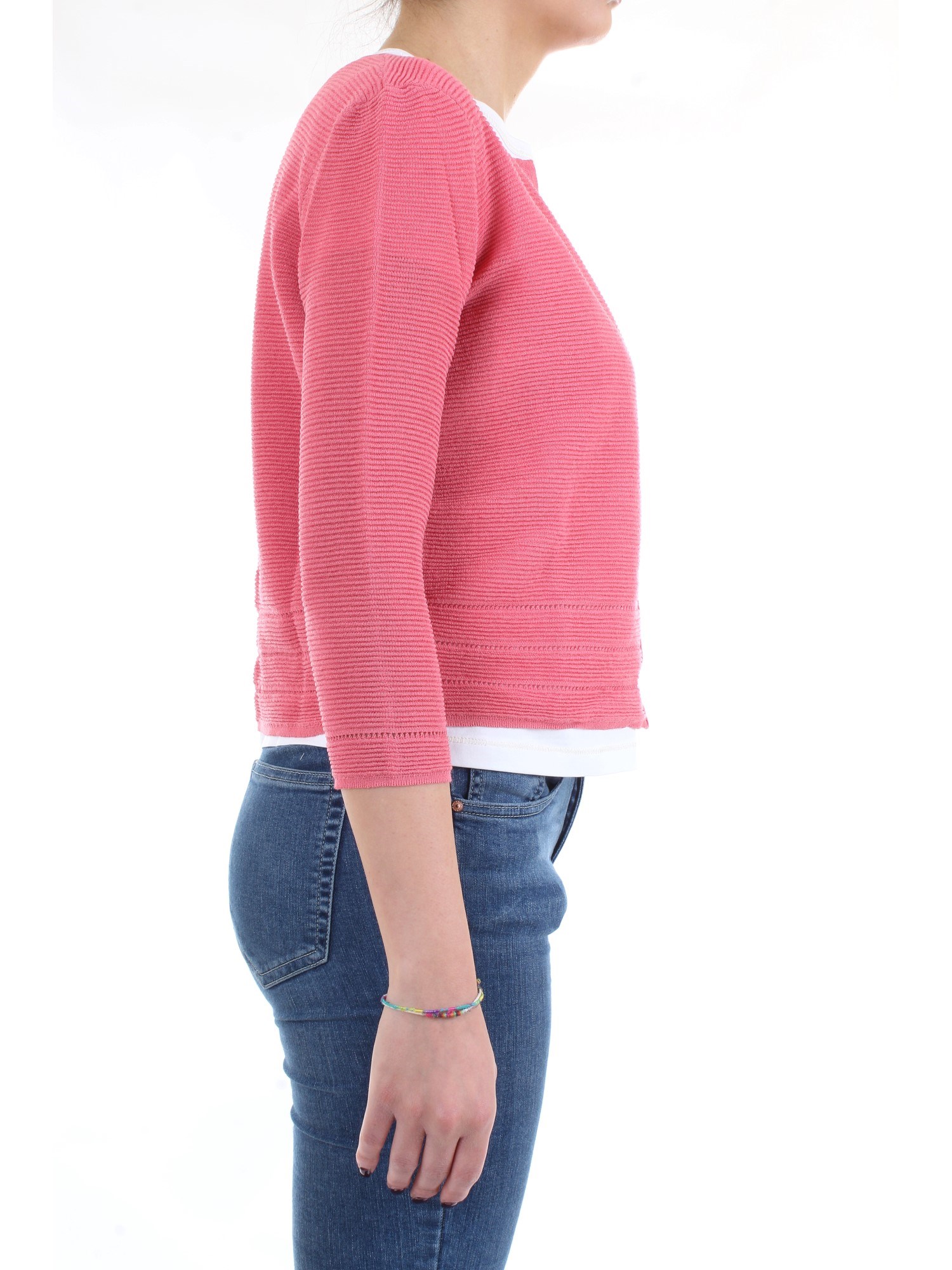 PENNYBLACK 13410320 Pink Clothing Woman Cardigan PENNYBLACK 13410320 Pink Clothing Woman Cardigan