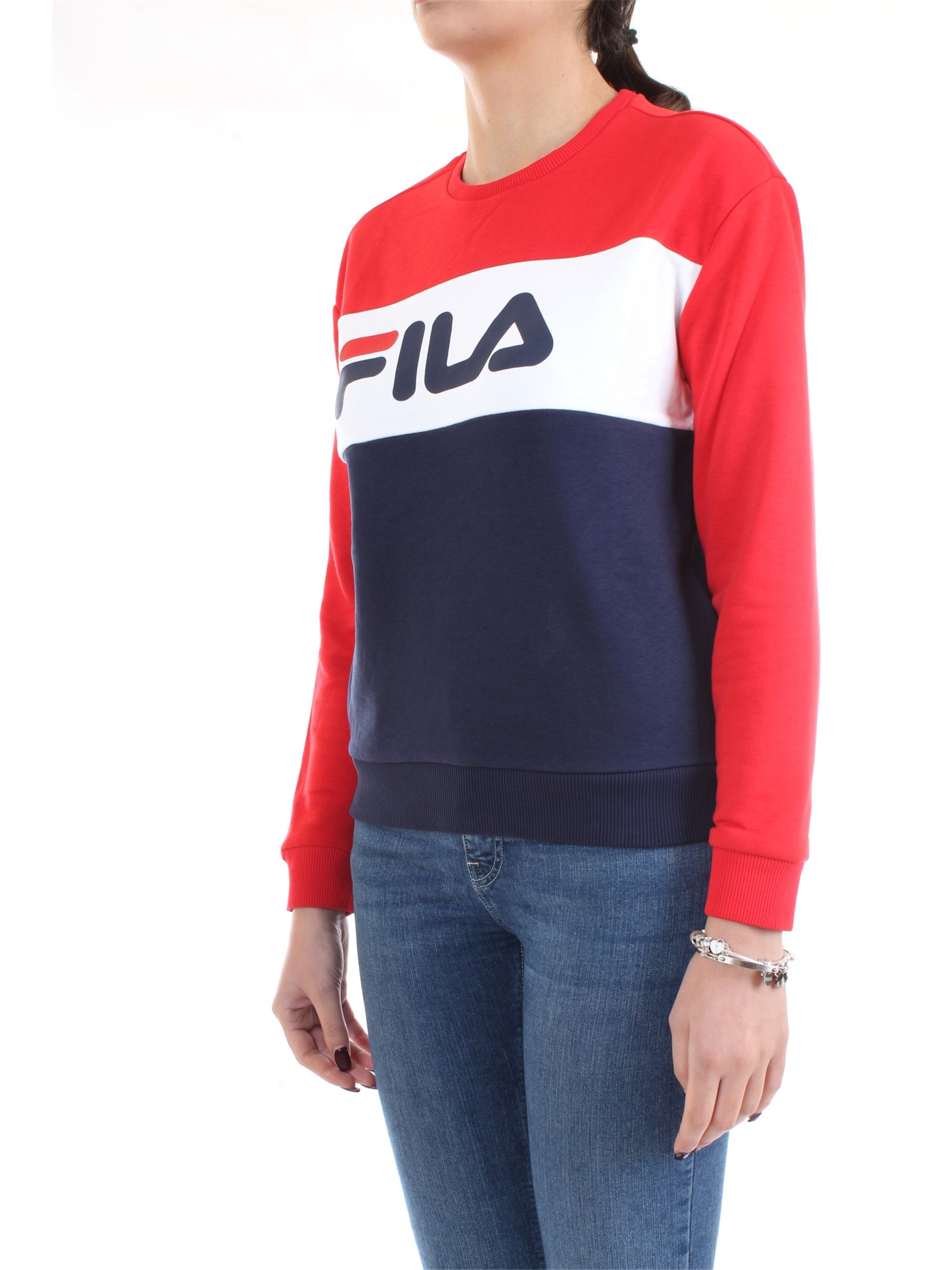FILA 687043 Blue Clothing Woman Sweater FILA 687043 Blue Clothing Woman Sweater
