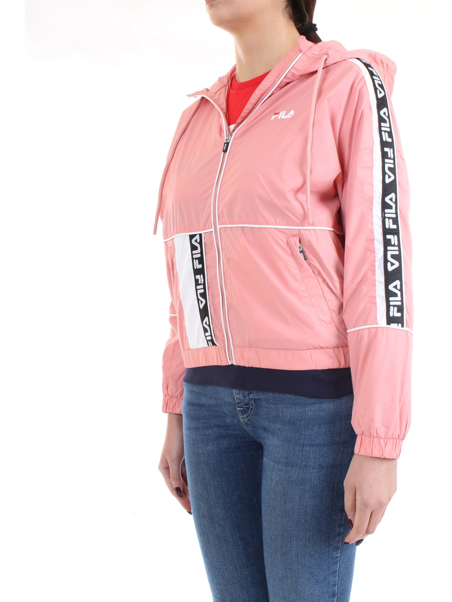 FILA 687692 Pink Clothing Woman Jacket FILA 687692 Pink Clothing Woman Jacket