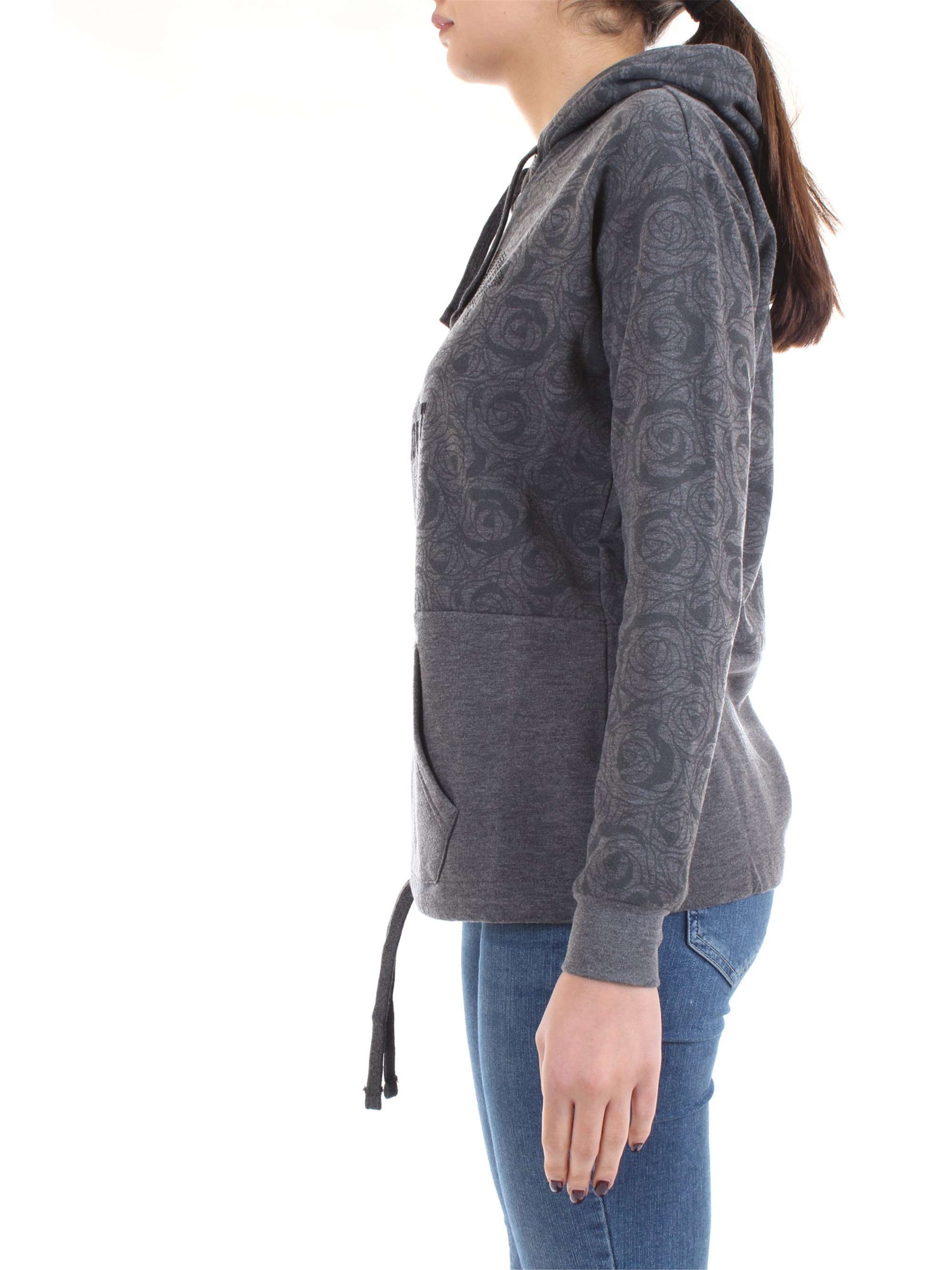 FREDDY F9WTRS5M Grey Clothing Woman Sweater FREDDY F9WTRS5M Grey Clothing Woman Sweater