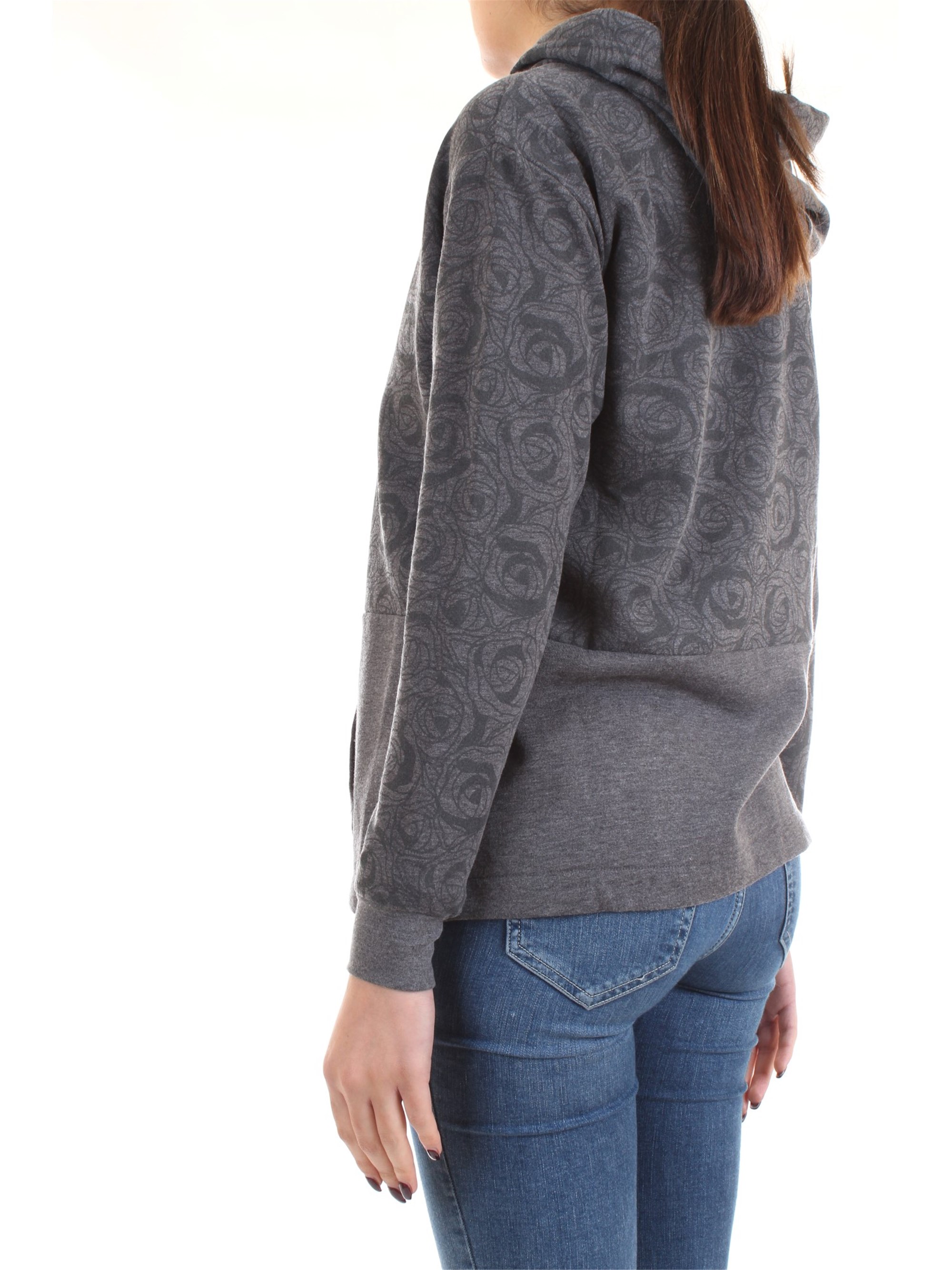FREDDY F9WTRS5M Grey Clothing Woman Sweater FREDDY F9WTRS5M Grey Clothing Woman Sweater